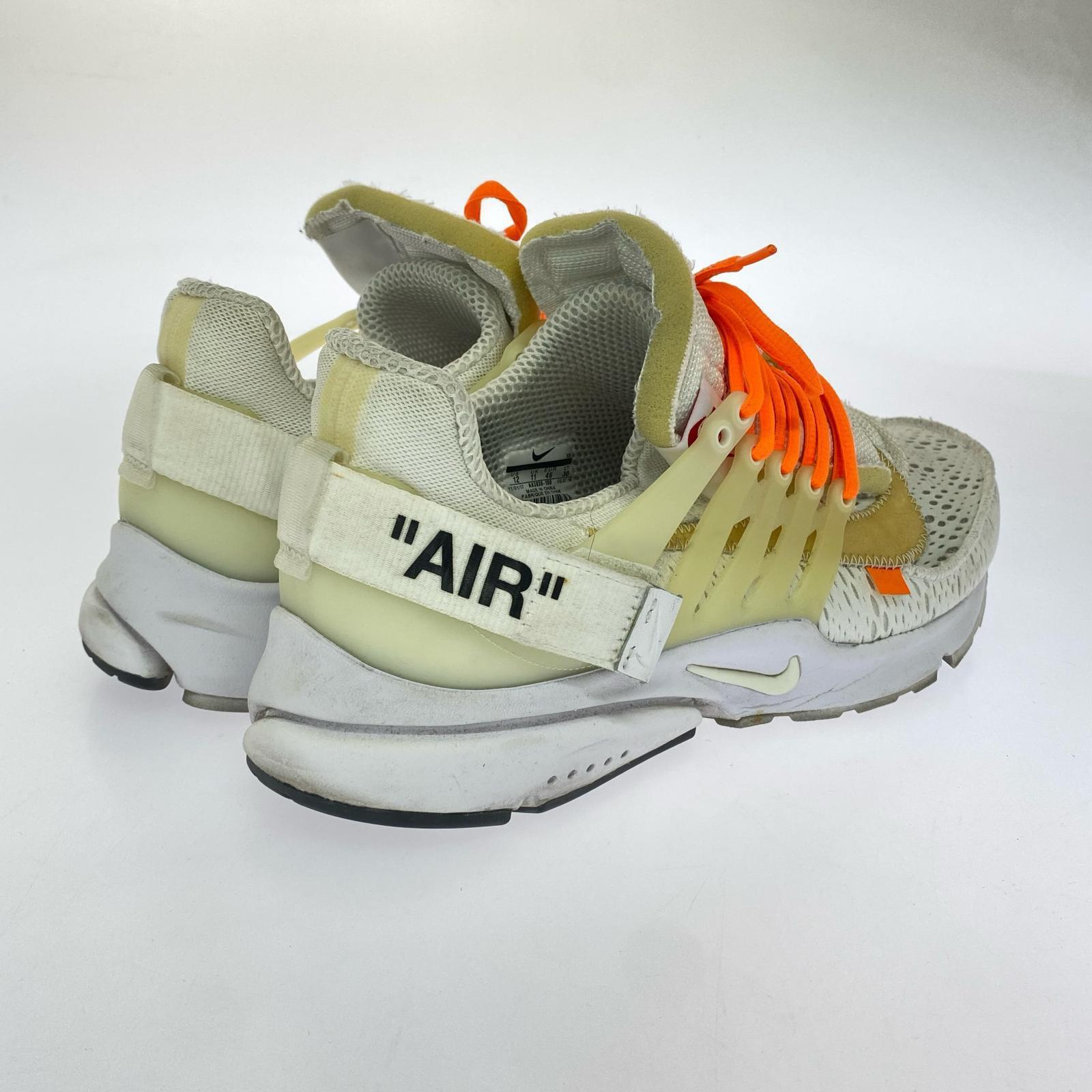 スニーカー ×OFF-WHITE AIR PRESTO 30CM 30cm (US12 UK11 1/2 EU50) ホワイト