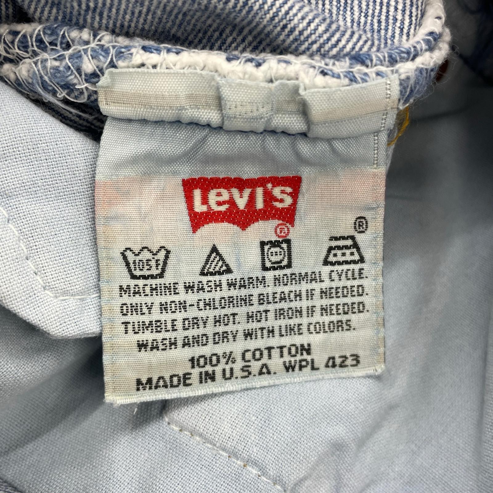 デニムパンツ 501 USA製 インディゴ (W30) 30 ブルー