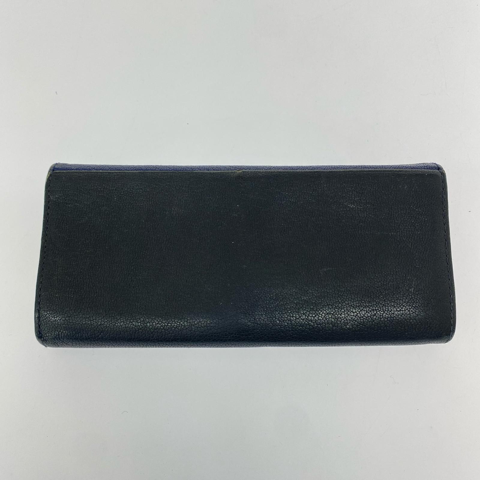 長財布 ツートンカラー 長財布 ブラック