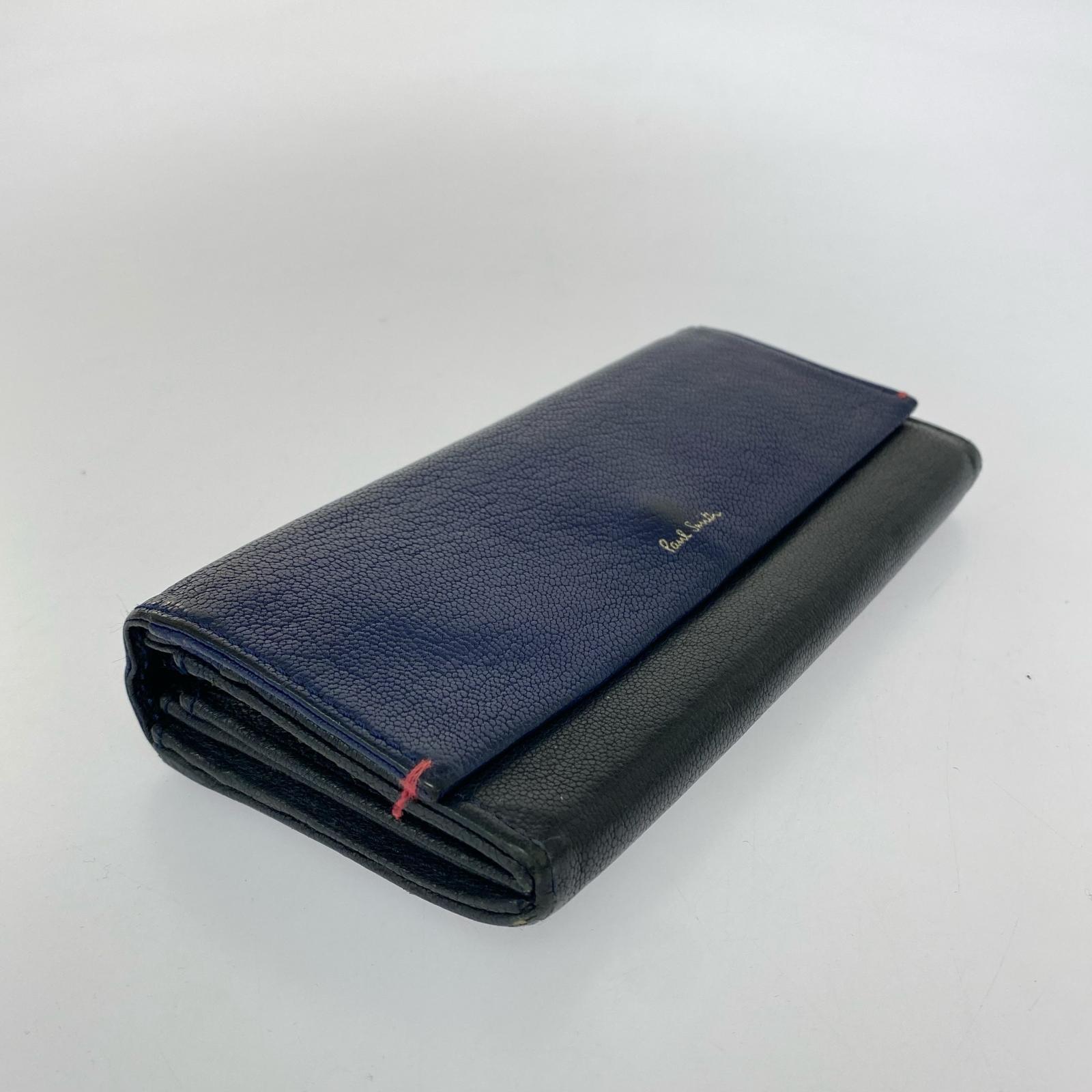 長財布 ツートンカラー 長財布 ブラック