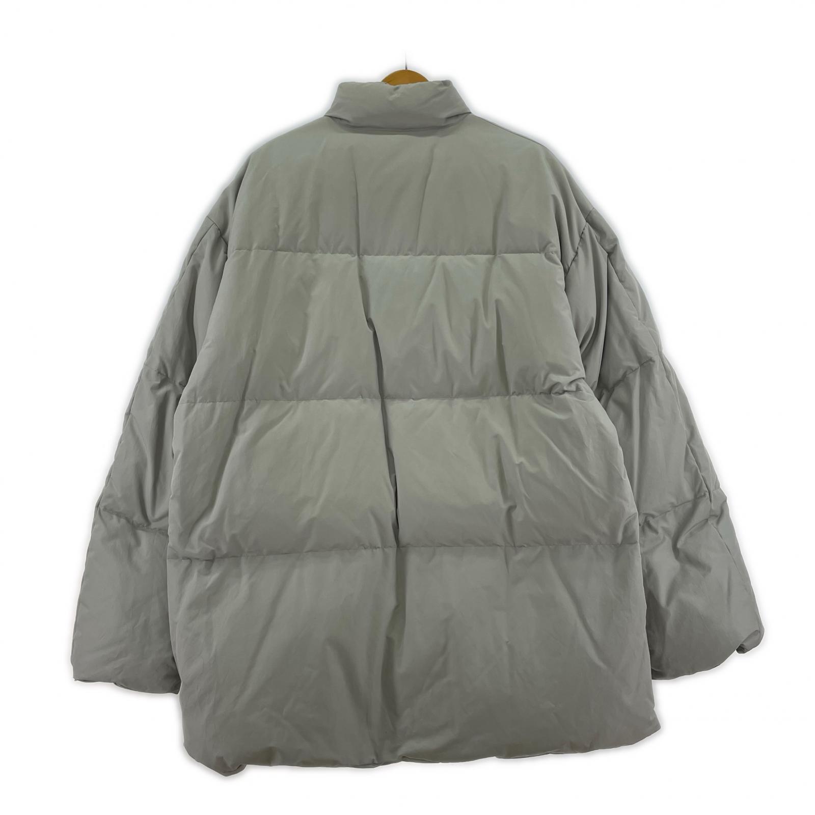 ダウンジャケット 22AW OVERSIZED REVERSIBLE DOWN JACKET M M グレー