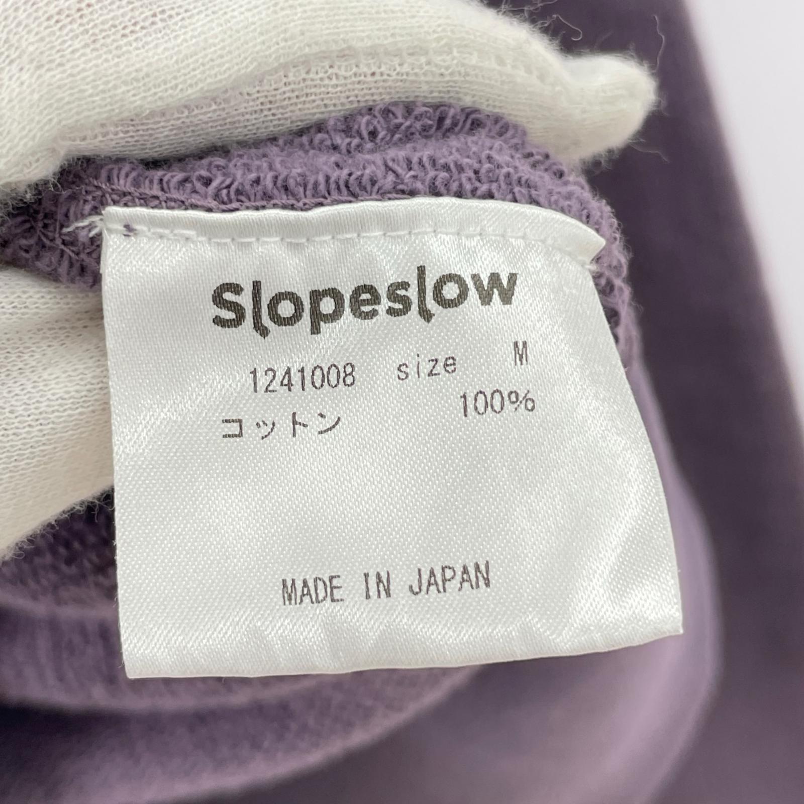 スウェット Slopeslow L/Sスウェット M PPL 1241008 M
