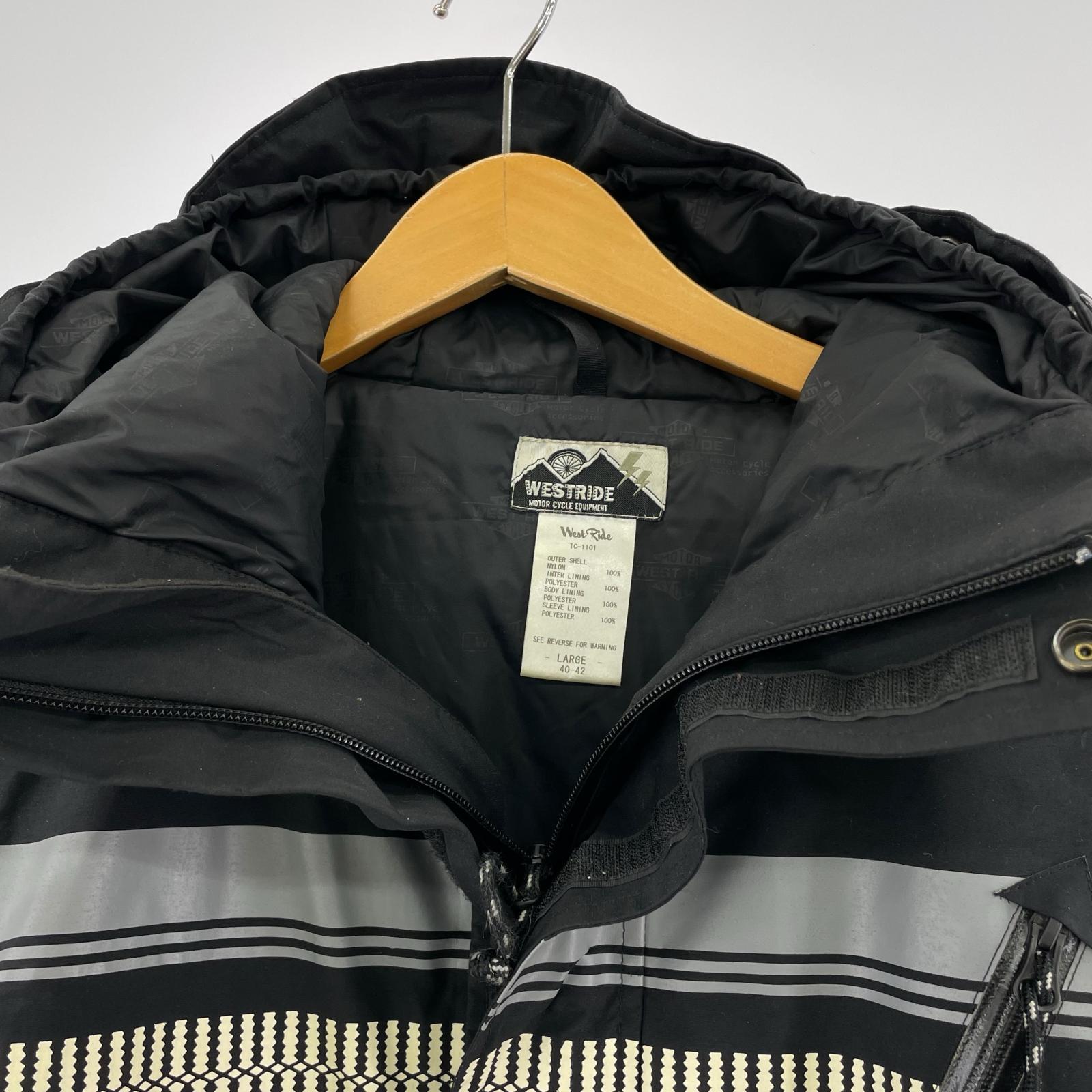 マウンテンパーカー TC-1101 MOUNTAIN RIDERS JACKET L ブラック