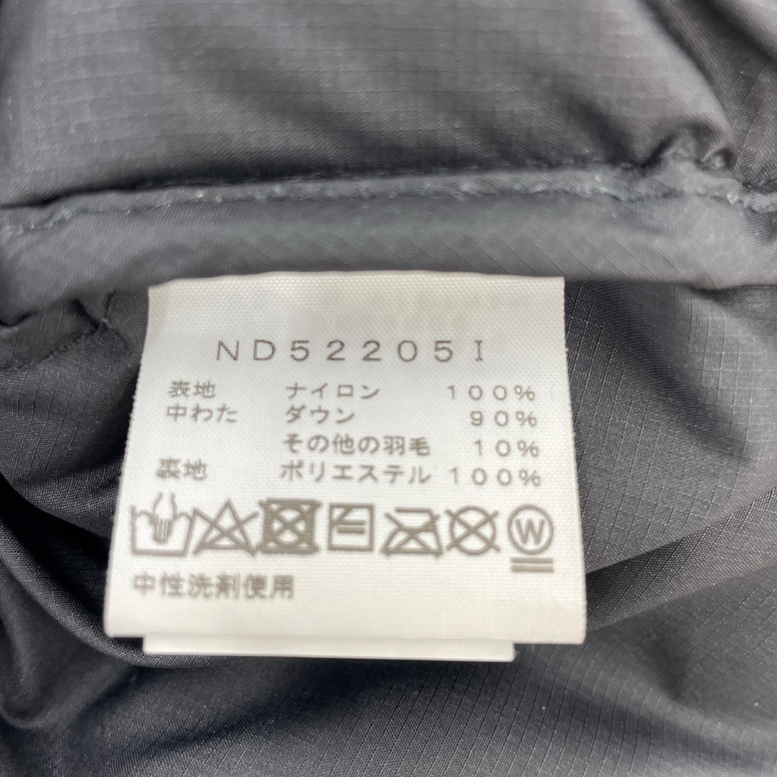 ダウンジャケット 800-Fill Half Zip Hooded Pullover M 22AW M ブラック
