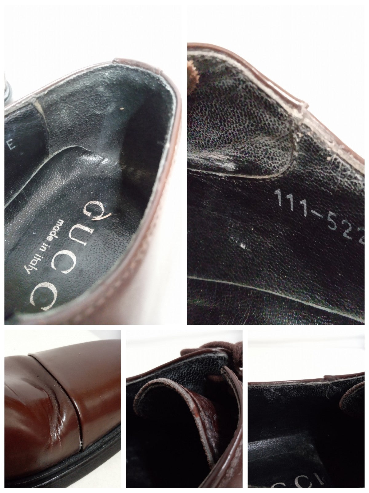 GUCCI/レースアップシューズ/26cm