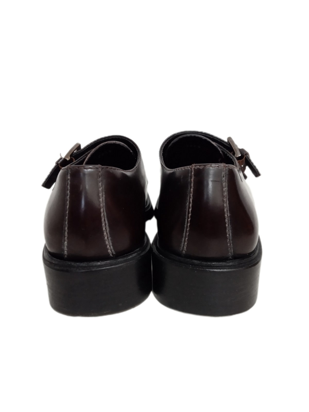 GUCCI/ダブルモンクストラップ/レザーシューズ/25.5cm