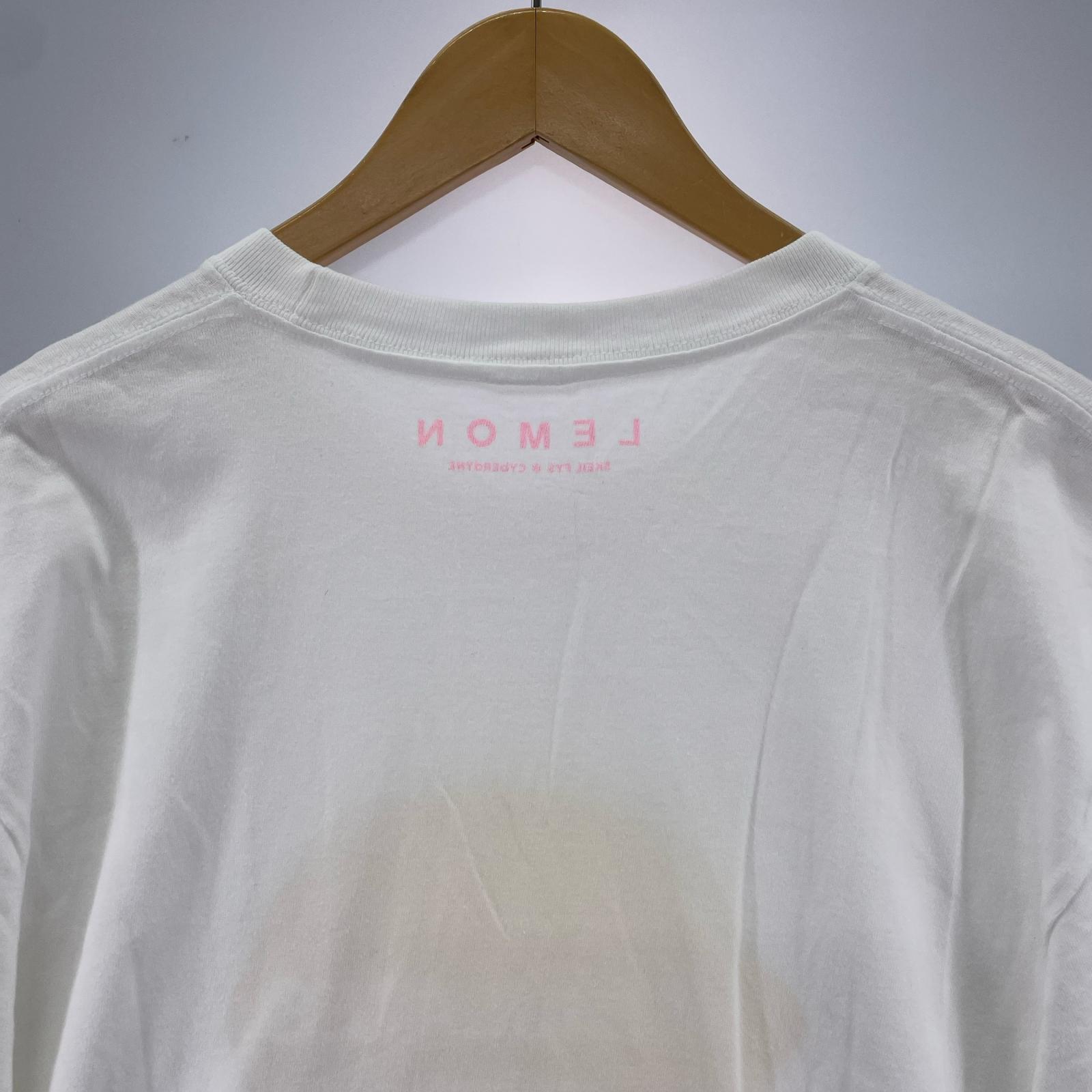 半袖Tシャツ CYbERdYNE×SKEIL LEMON S/S TEE F ホワイト