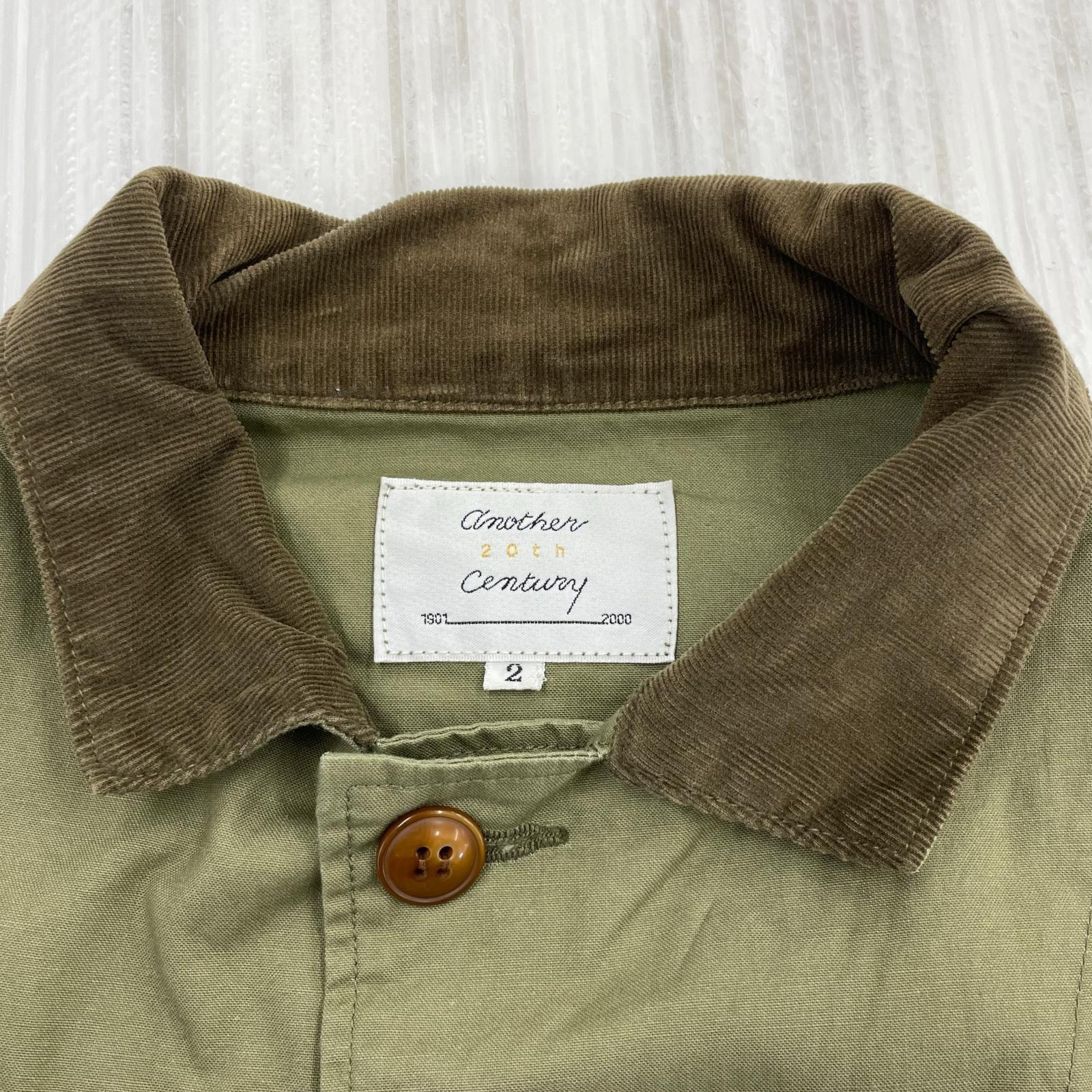 ジャケット River Runs Jacket Another 20th Century ショート丈カバーオール 2 2 カーキ
