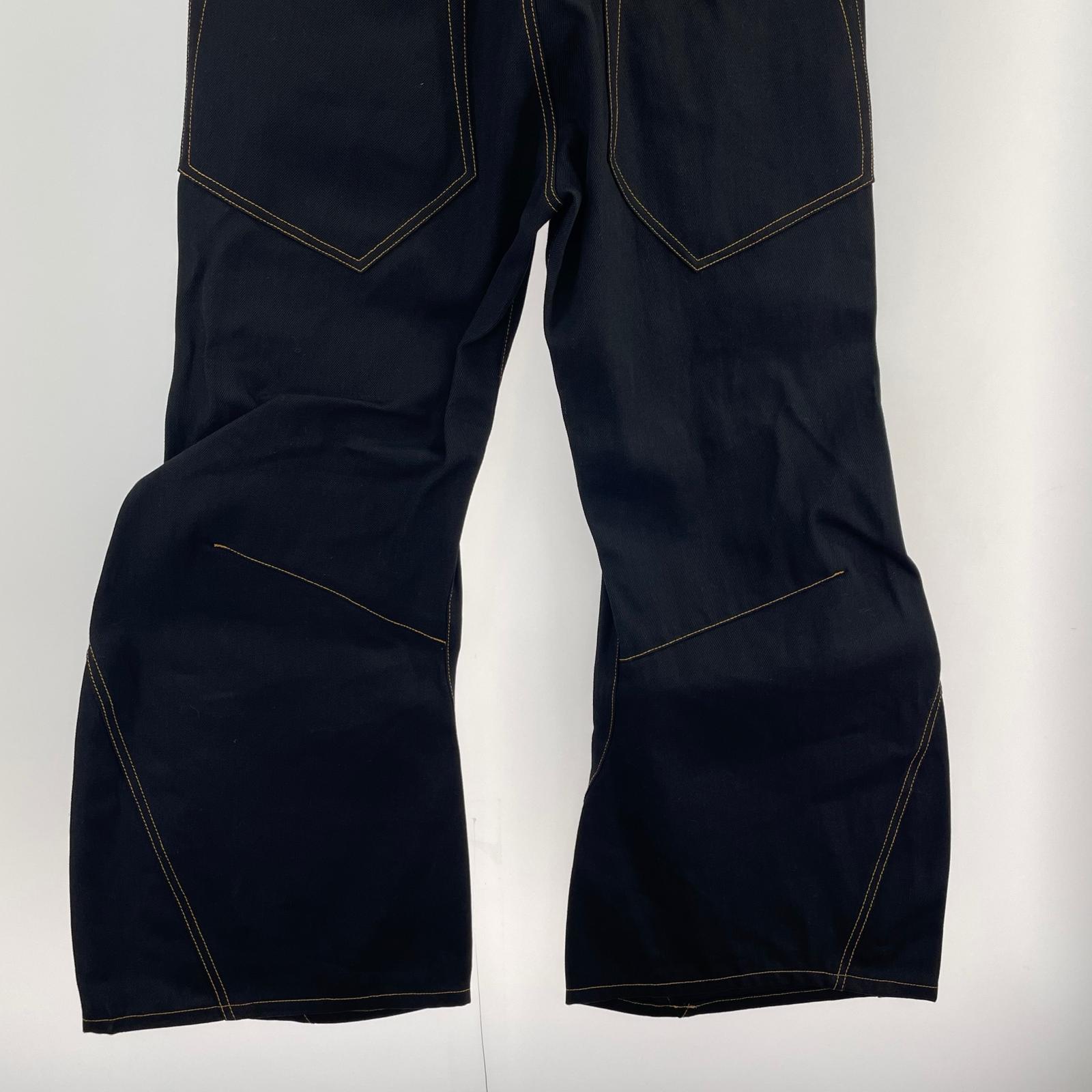 パンツ KHOKI 3D Cutting Denim Pants 3 ブラック