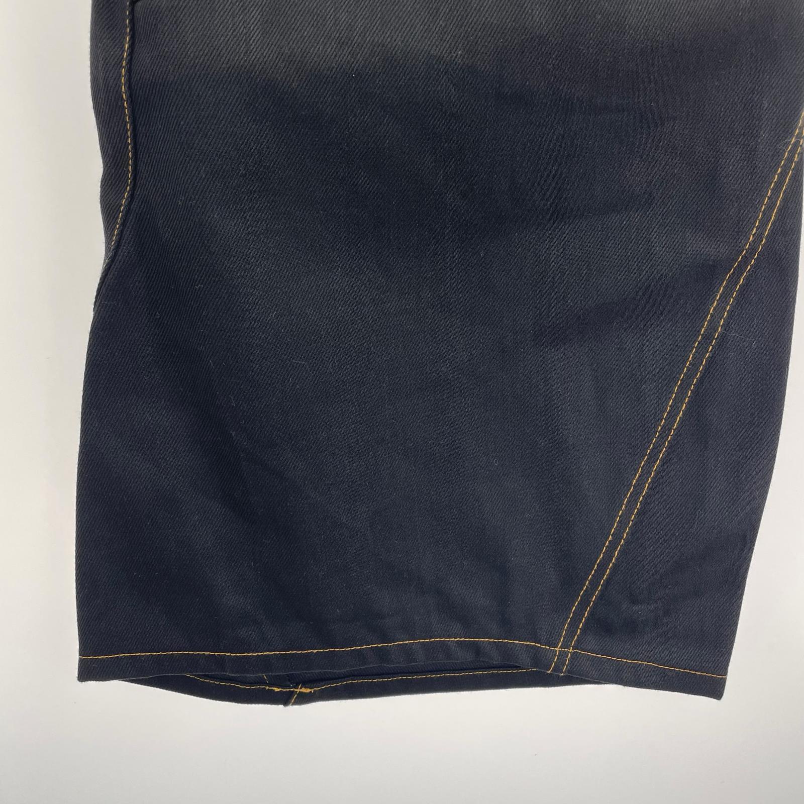 パンツ KHOKI 3D Cutting Denim Pants 3 ブラック