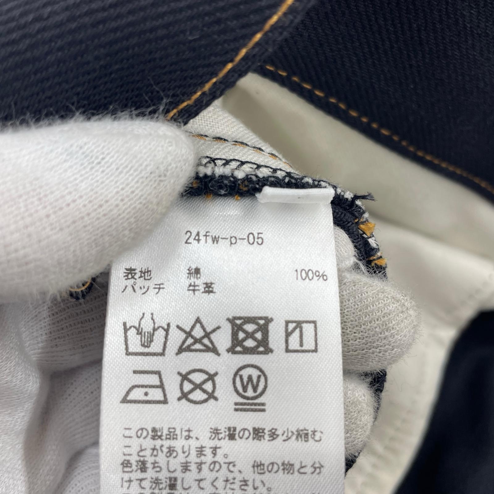 パンツ KHOKI 3D Cutting Denim Pants 3 ブラック