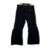 パンツ KHOKI 3D Cutting Denim Pants 3 ブラック