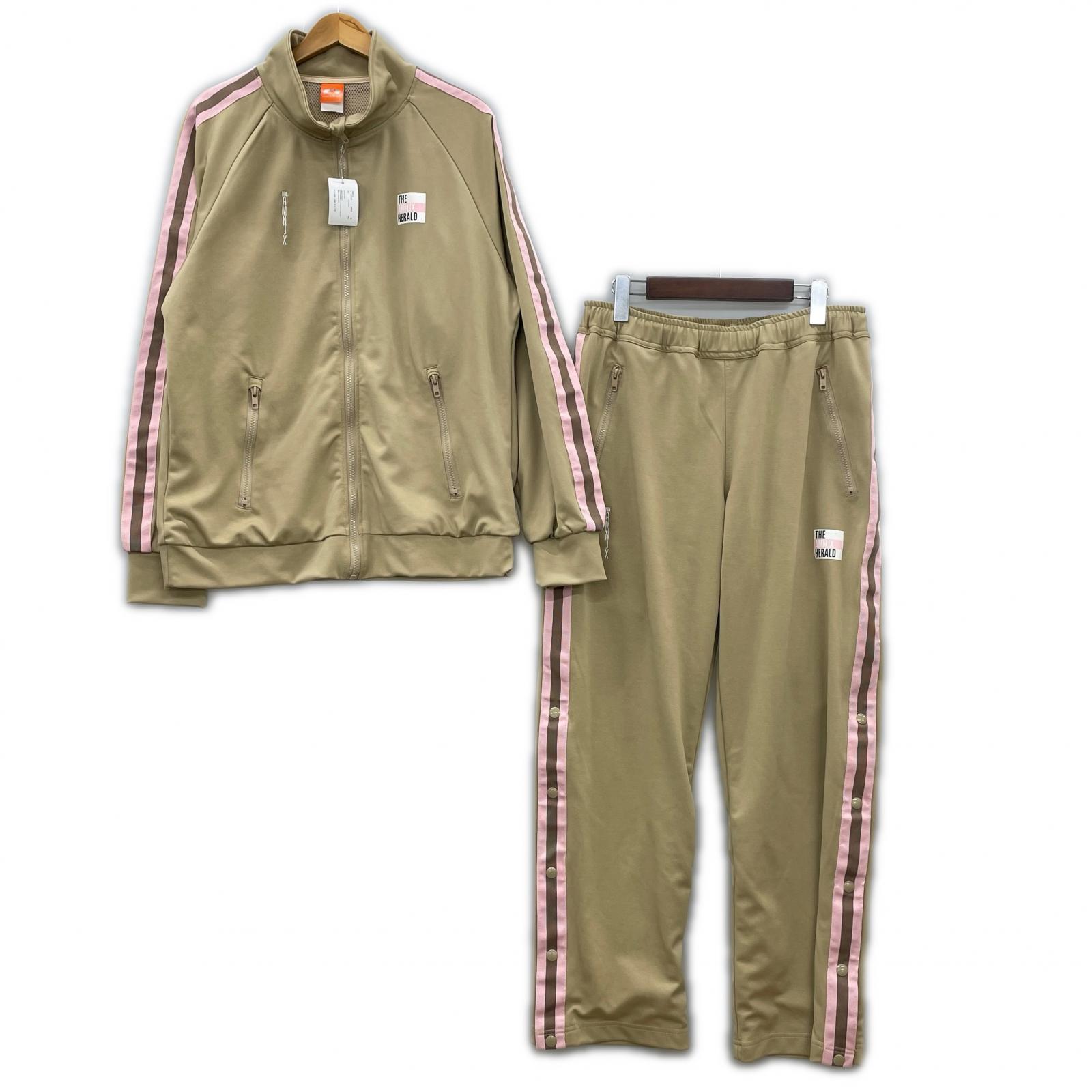 セットアップ Amnjx セットアップ ベージュ ピンク M ベージュ