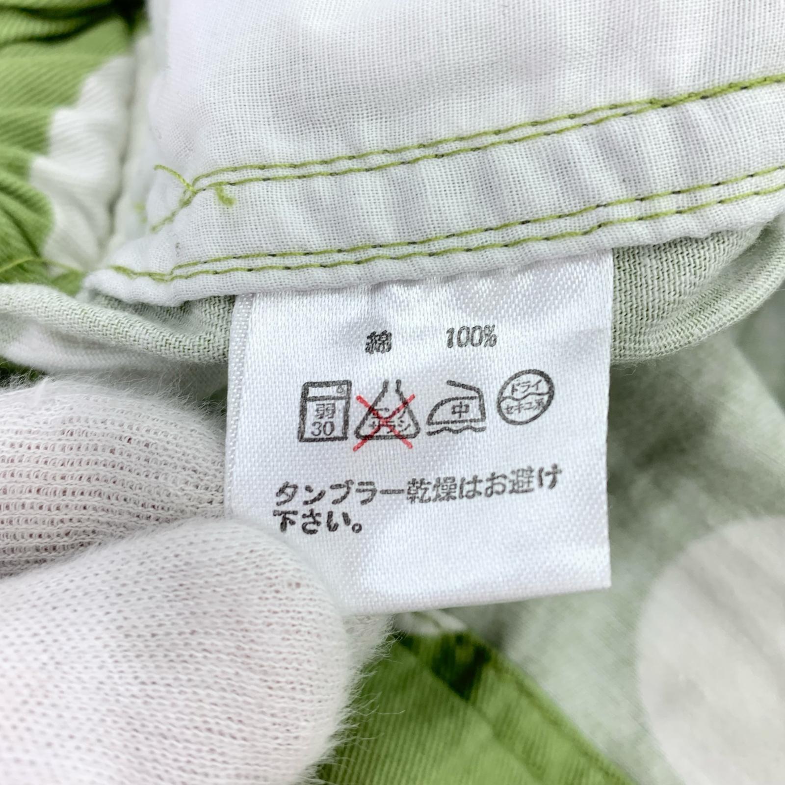 ショートパンツ WILDTHINGS ドットハーフパンツ 緑 (S) S