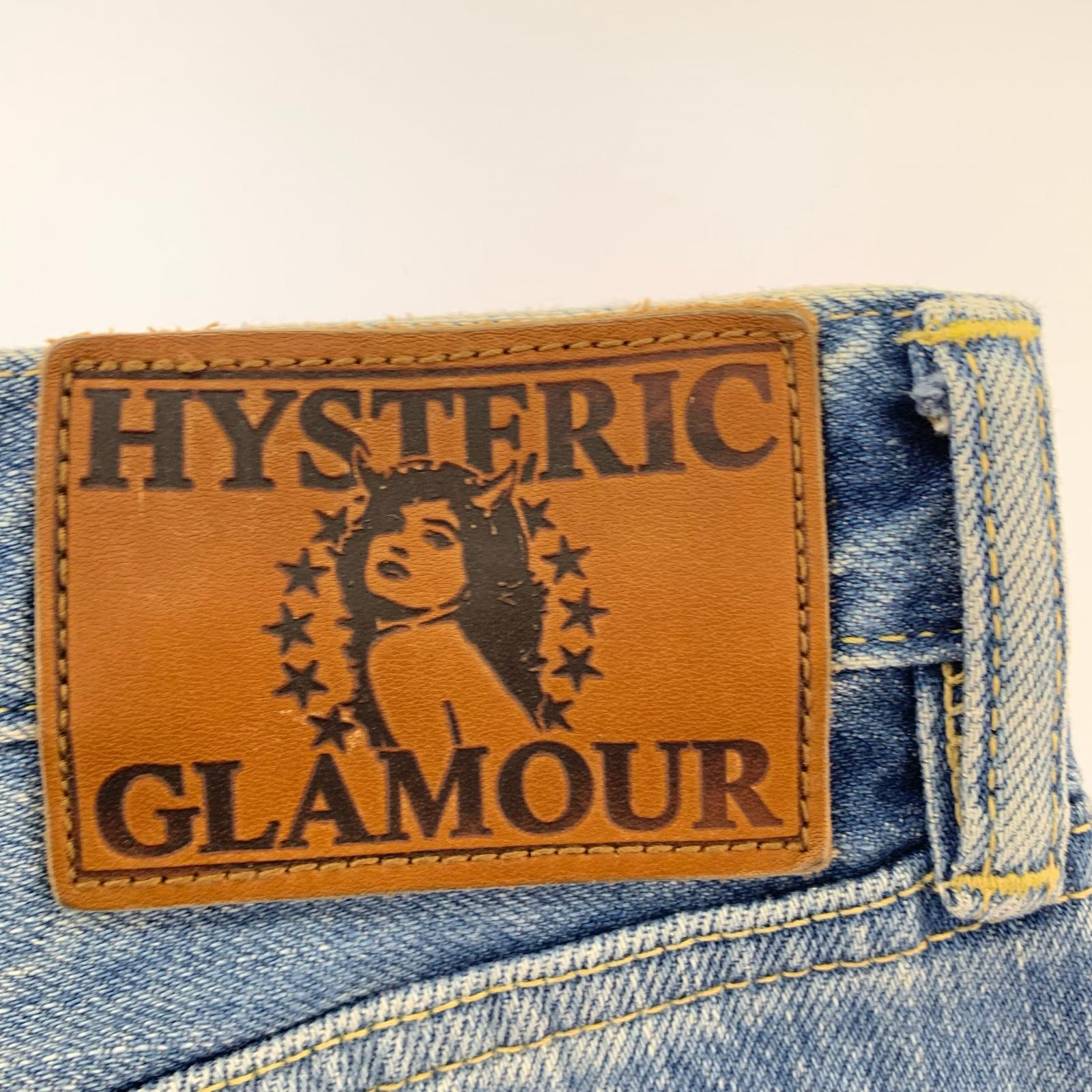 デニムパンツ CPR加工リペアクラッシュスタッズデニム インディゴ (28) 30 ブルー