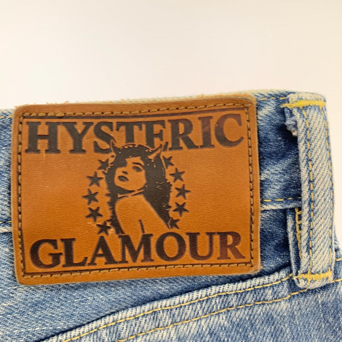 デニムパンツ CPR加工リペアクラッシュスタッズデニム インディゴ (28) 30 ブルー