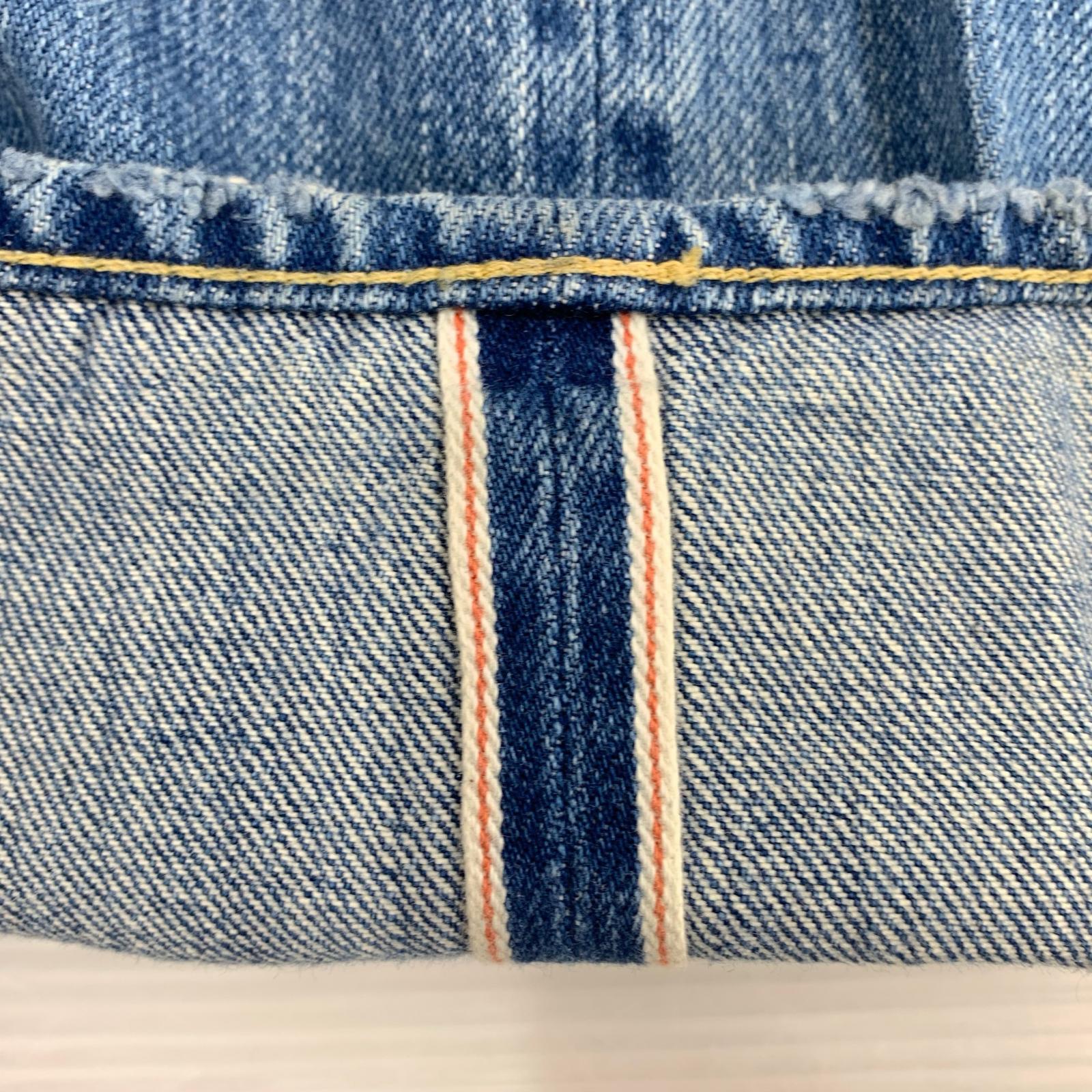 デニムパンツ CPR加工リペアクラッシュスタッズデニム インディゴ (28) 30 ブルー