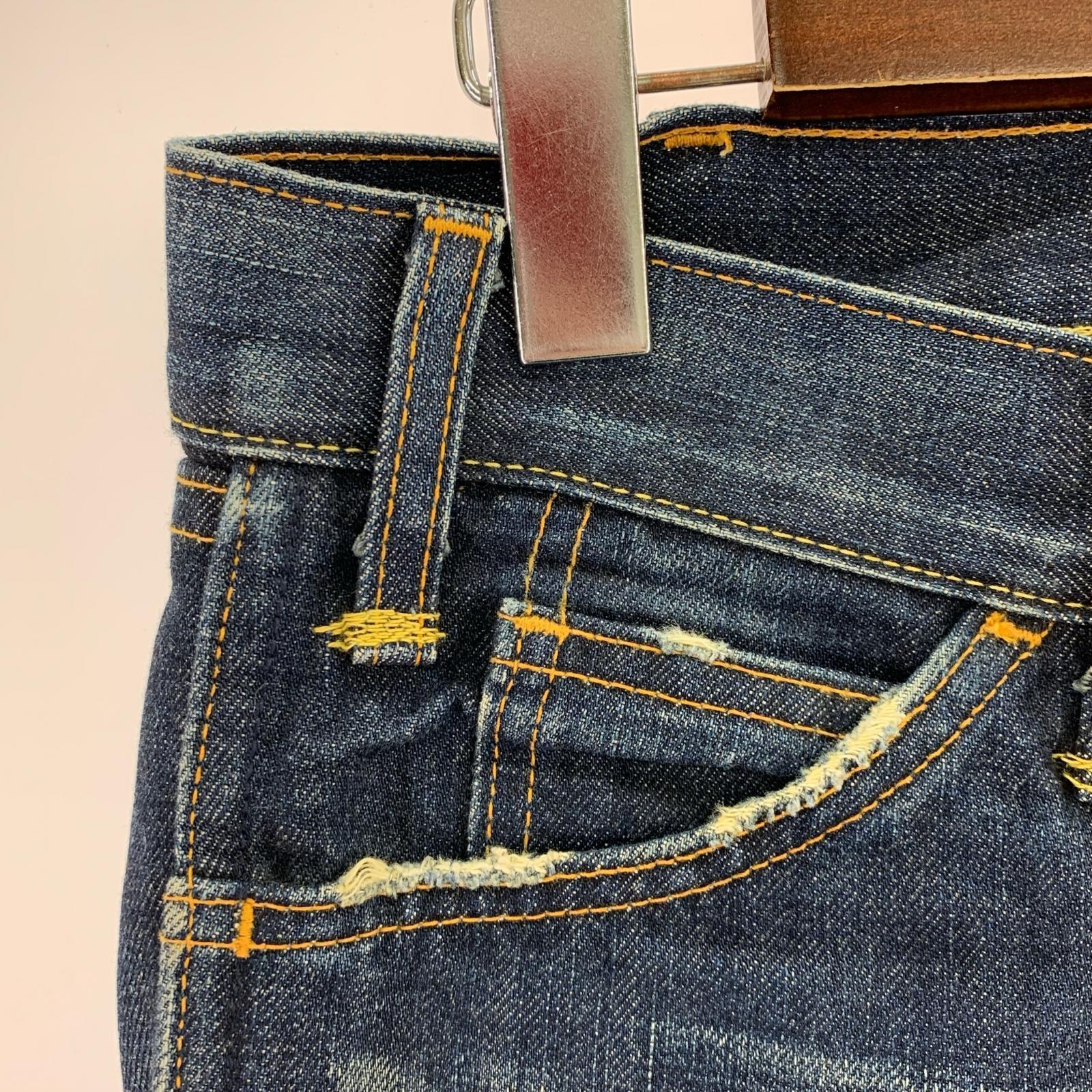 デニムパンツ 68606 オレンジタブ インディゴ (W29)
