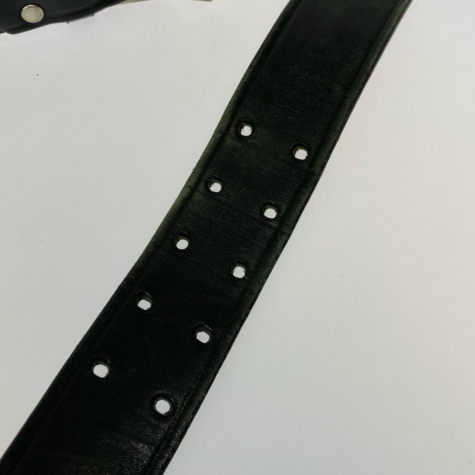 その他アクセサリー BUCO レザーベルト 黒 (30) ブラック
