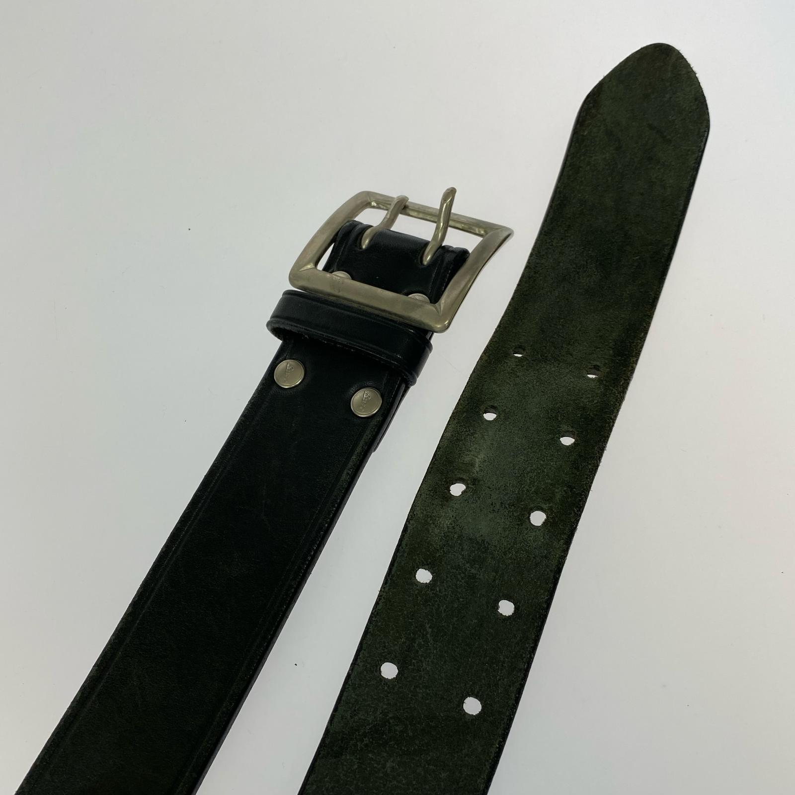 その他アクセサリー BUCO レザーベルト 黒 (30) ブラック