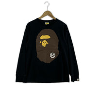 長袖Tシャツ A BATHING APE 大猿 L/S TEE 00LTH301012X 黒 (S) S ブラック