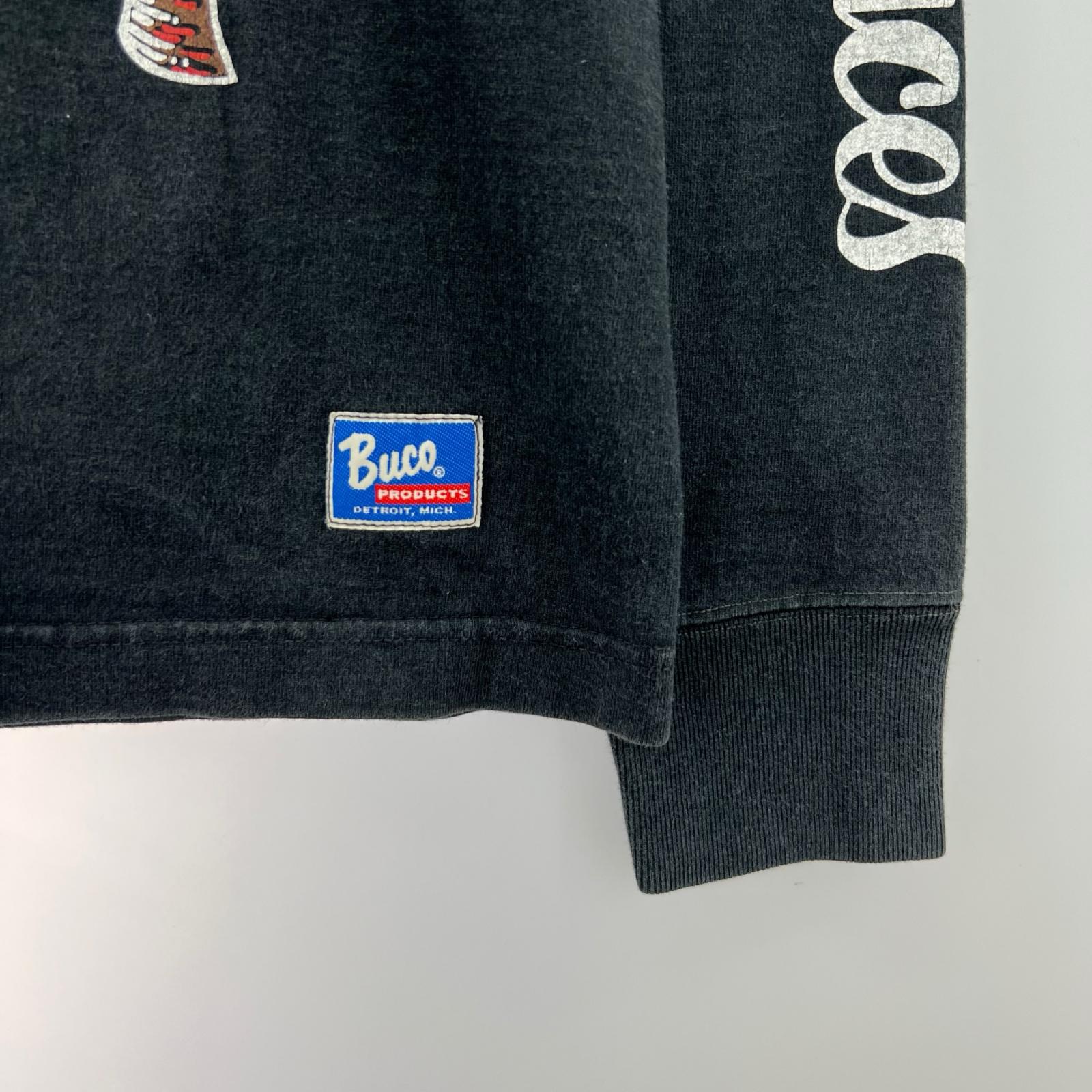 長袖Tシャツ THE REAL MCCOYS L/S TEE 黒 (36) 36 ブラック
