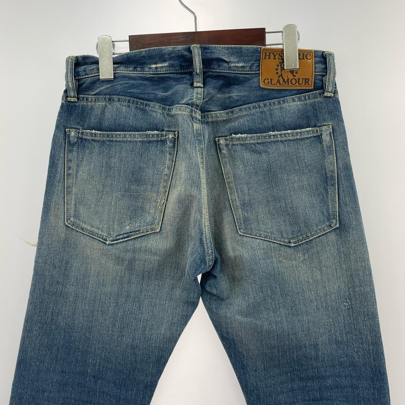 デニムパンツ HYSTERIC GLAMOUR APR加工 スタッズデニムパンツ 02173AP15 (28) 28