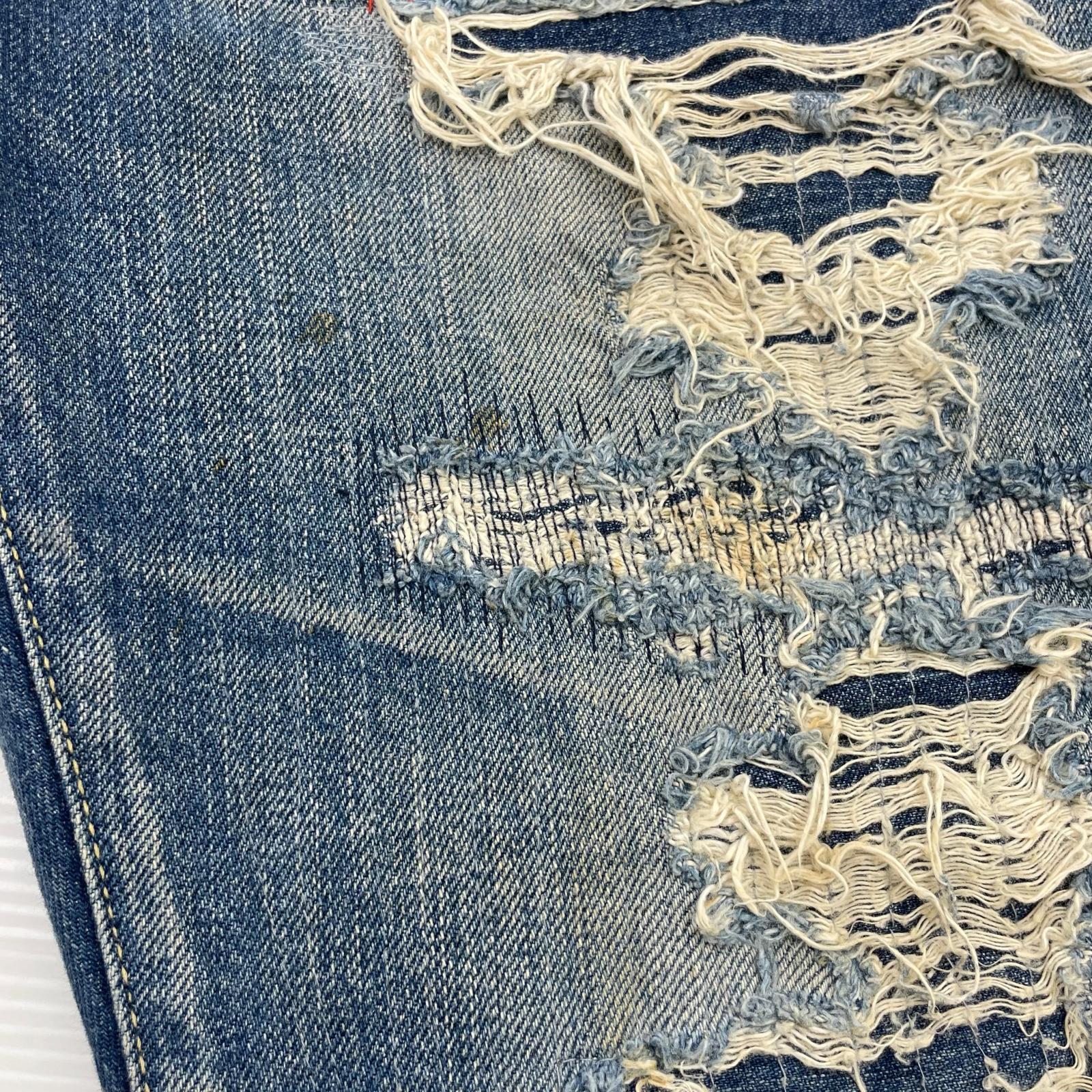 デニムパンツ HYSTERIC GLAMOUR APR加工 スタッズデニムパンツ 02173AP15 (28) 28