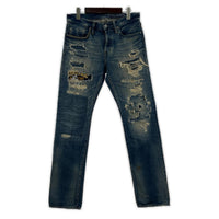 デニムパンツ HYSTERIC GLAMOUR APR加工 スタッズデニムパンツ 02173AP15 (28) 28