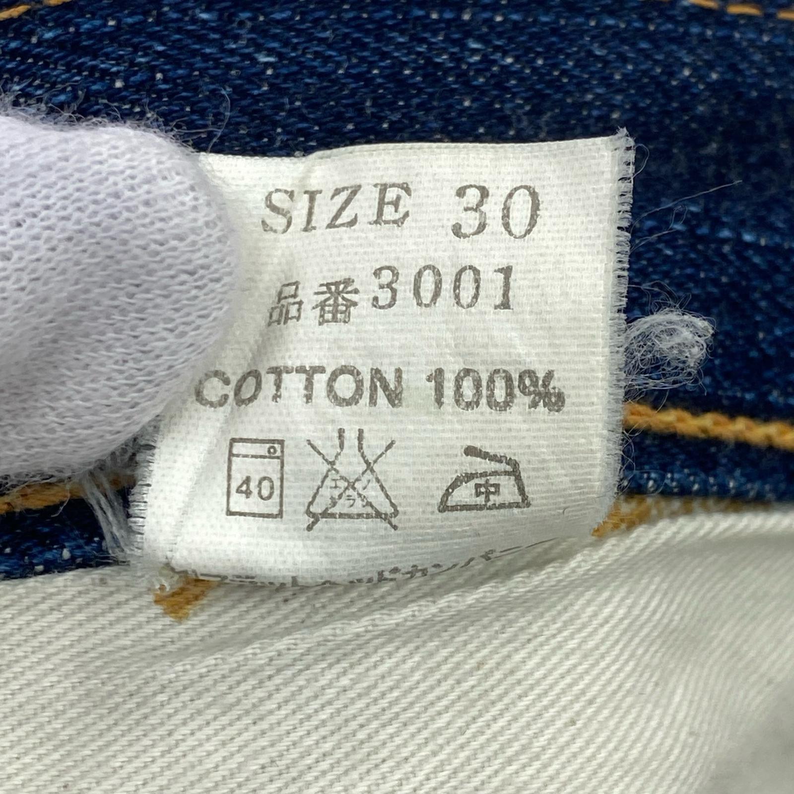デニムパンツ THE FLAT HEAD LOT.3001 デニムパンツ 30 ネイビー