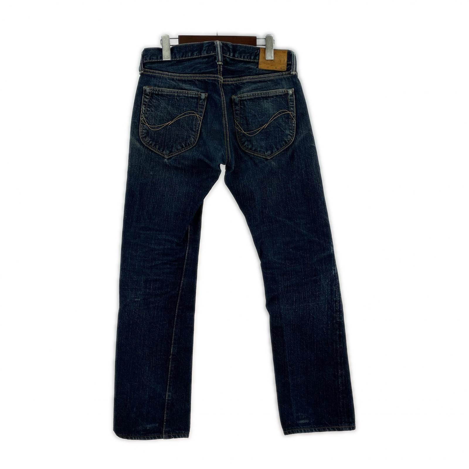 デニムパンツ SAMURAI JEANS S003JP 15oz倭スリムストレート デニムパンツ (31) 31 ネイビー