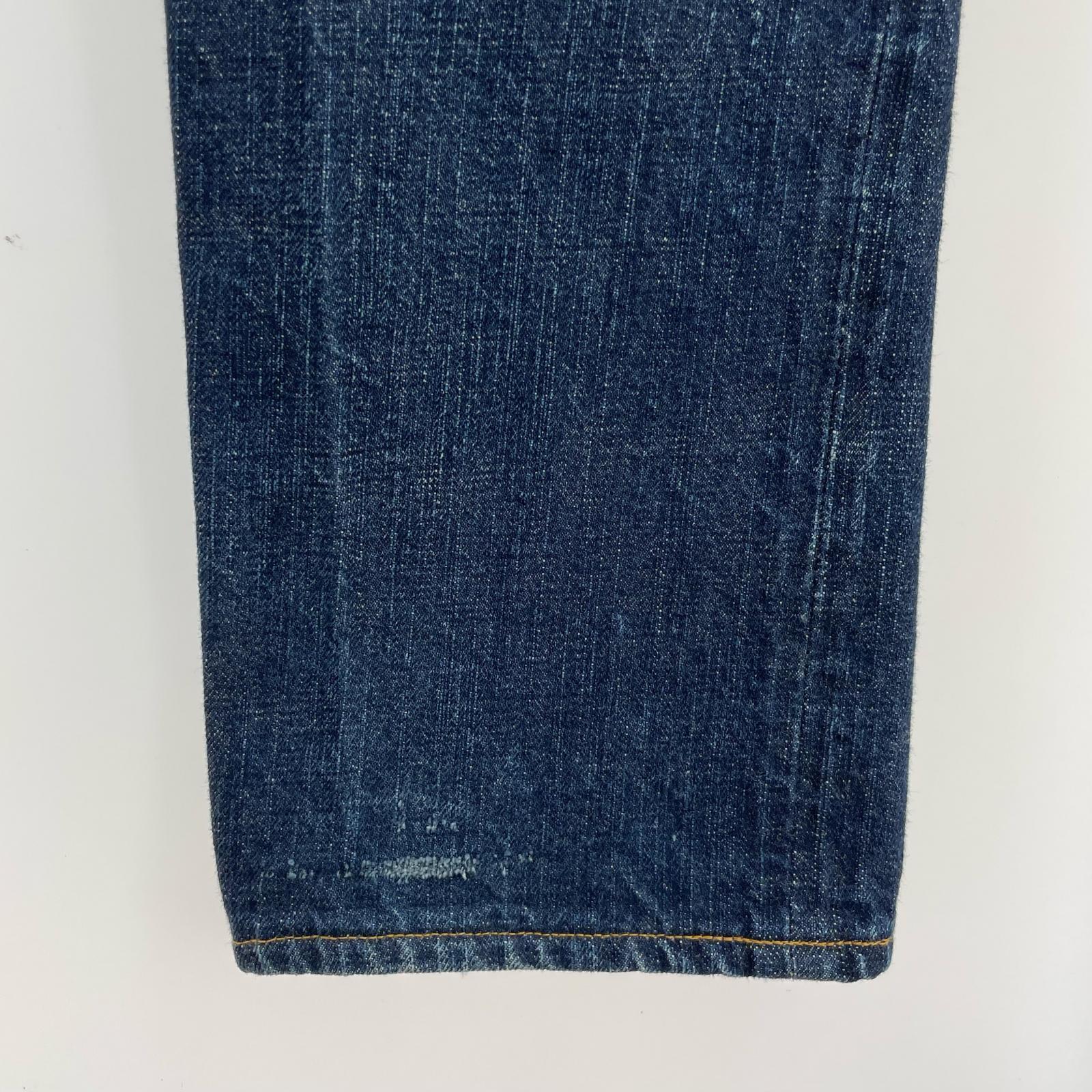 デニムパンツ SAMURAI JEANS S003JP 15oz倭スリムストレート デニムパンツ (31) 31 ネイビー