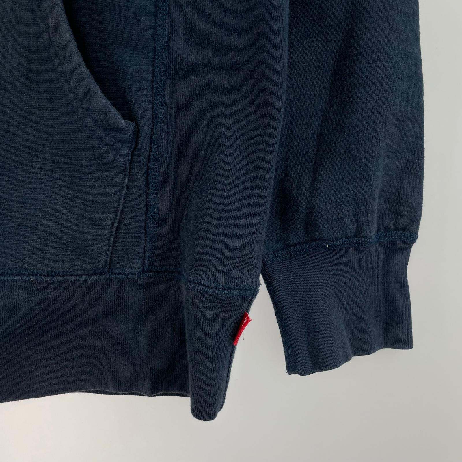 パーカー SUPREME ボックスロゴ パーカー 16AW ネイビー(M) M ネイビー