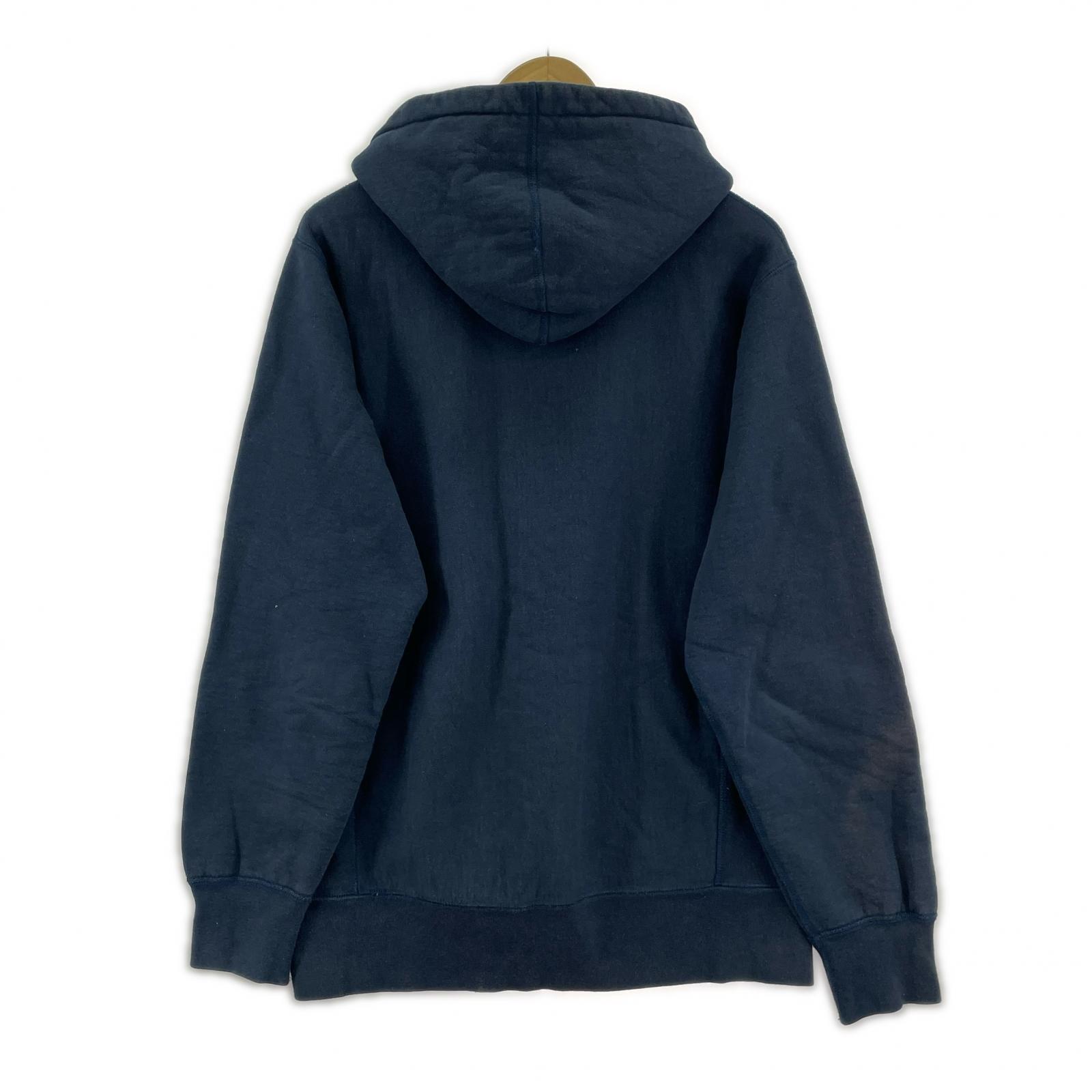 パーカー SUPREME ボックスロゴ パーカー 16AW ネイビー(M) M ネイビー