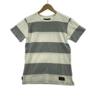 半袖Tシャツ NEIGHBORHOOD ボーダーカットソー 白×グレー (S) S