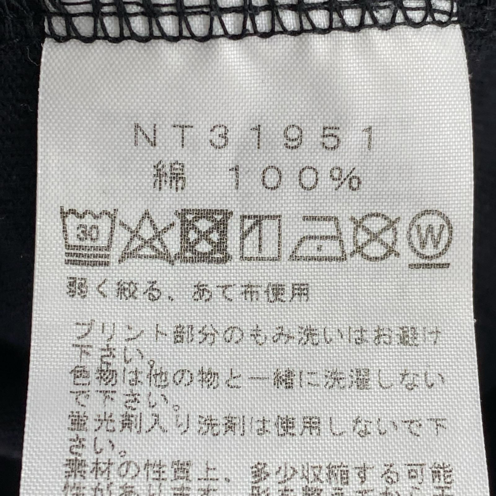 長袖Tシャツ L/S SQUARE LOGO TEE 黒 (M) M ブラック