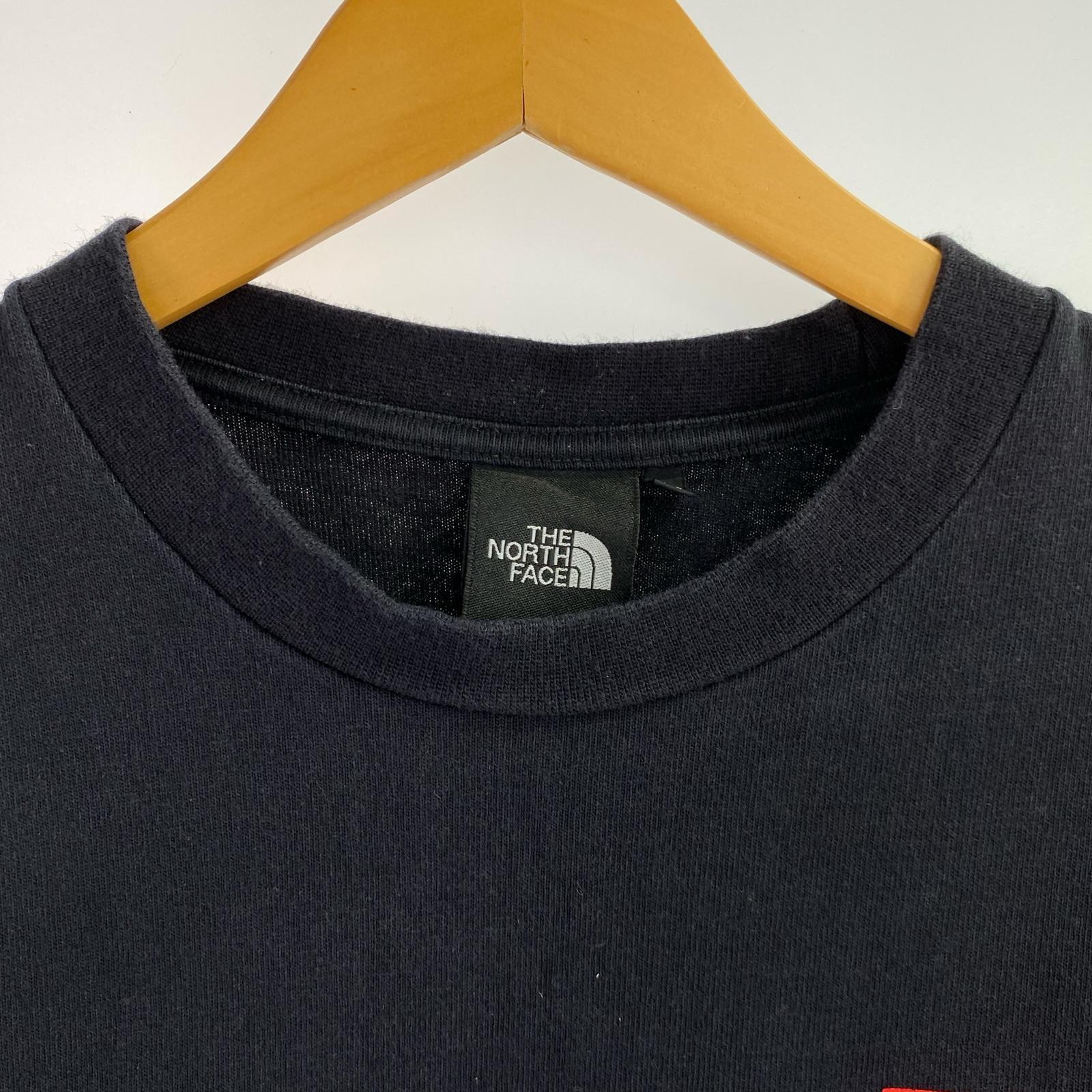 長袖Tシャツ L/S SQUARE LOGO TEE 黒 (M) M ブラック