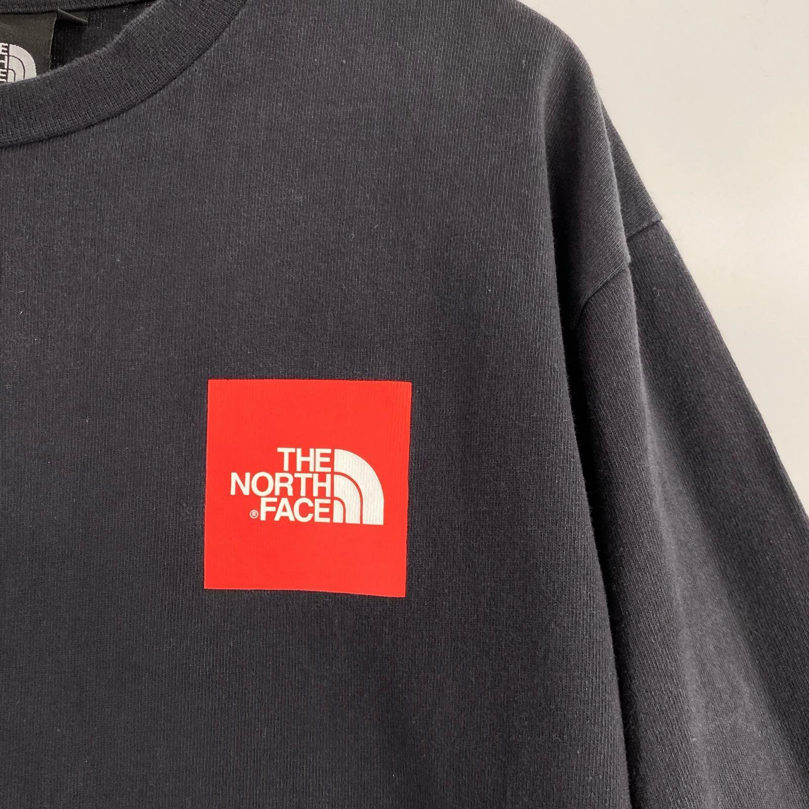 長袖Tシャツ L/S SQUARE LOGO TEE 黒 (M) M ブラック