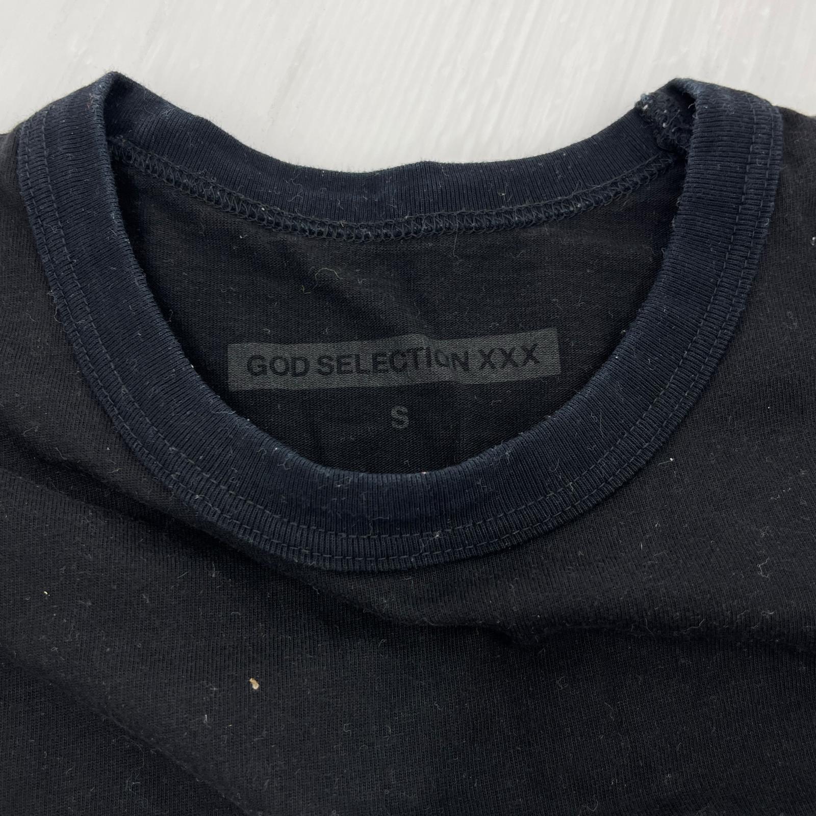 半袖Tシャツ GOD SELECTION XXX S/Sカットソー 黒 S S ブラック