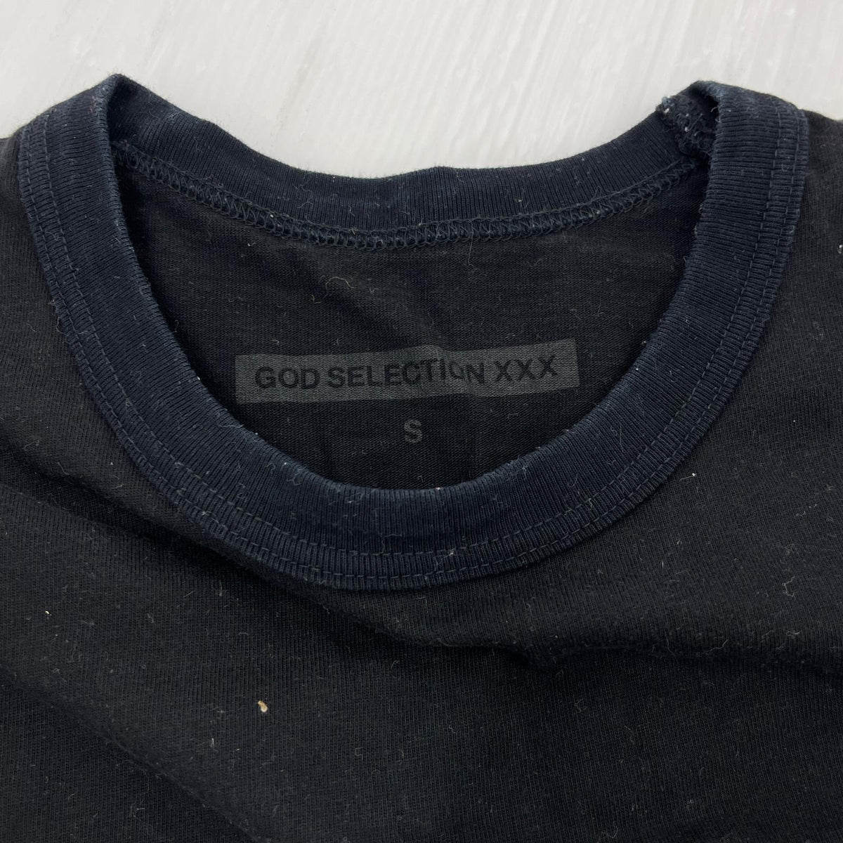 半袖Tシャツ GOD SELECTION XXX S/Sカットソー 黒 S S ブラック