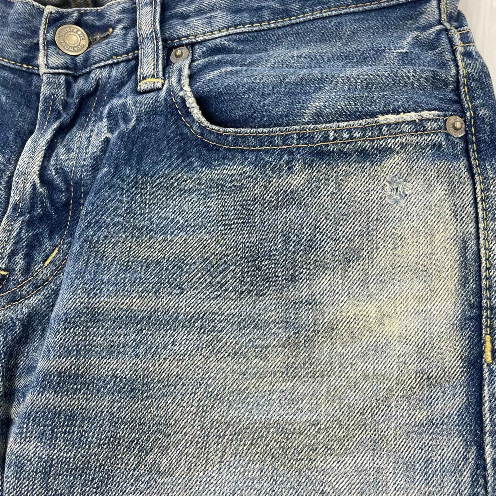 ショートパンツ HYSTERIC GLAMOUR スタッズデニム ショーツ (W30) 30 ブルー