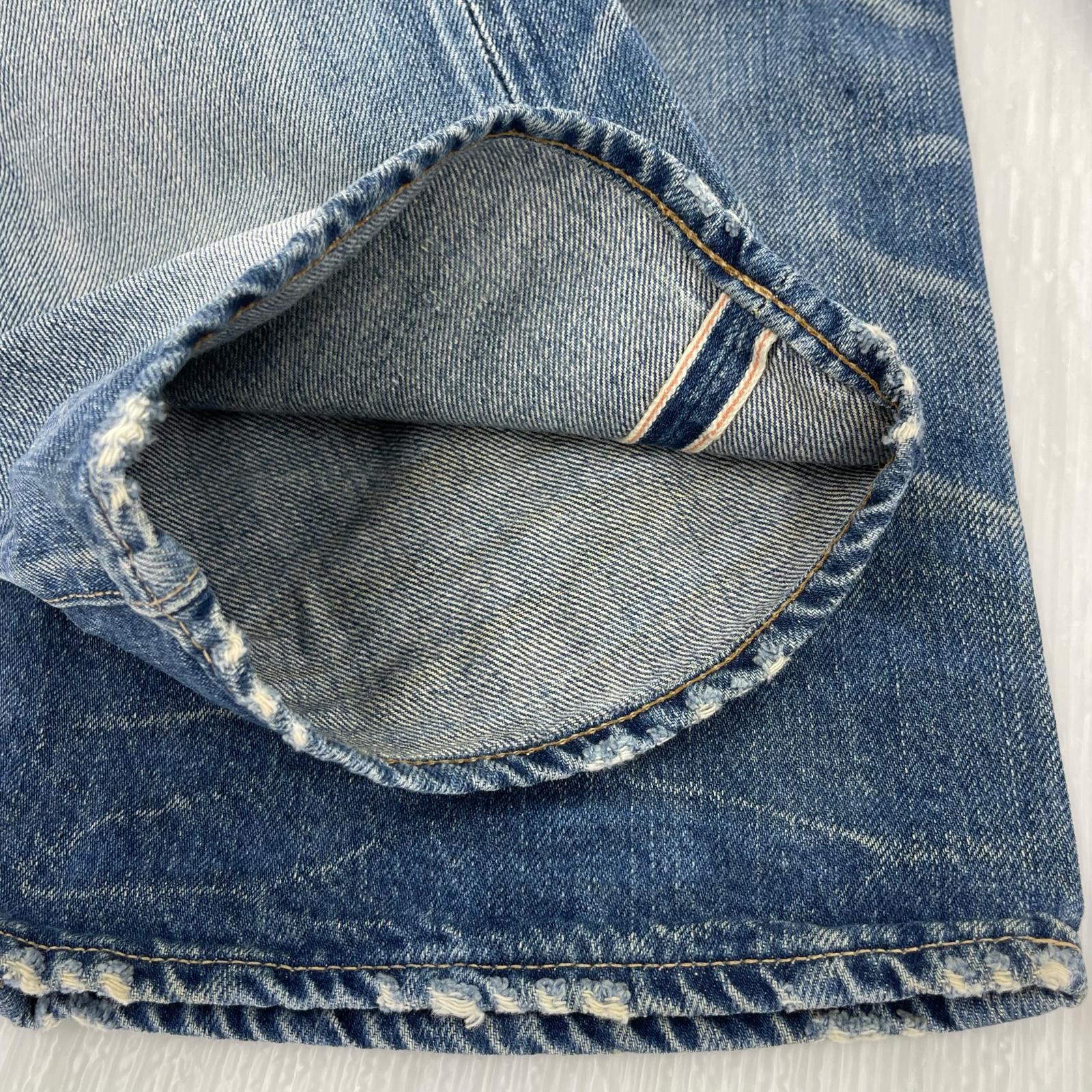 ショートパンツ HYSTERIC GLAMOUR スタッズデニム ショーツ (W30) 30 ブルー