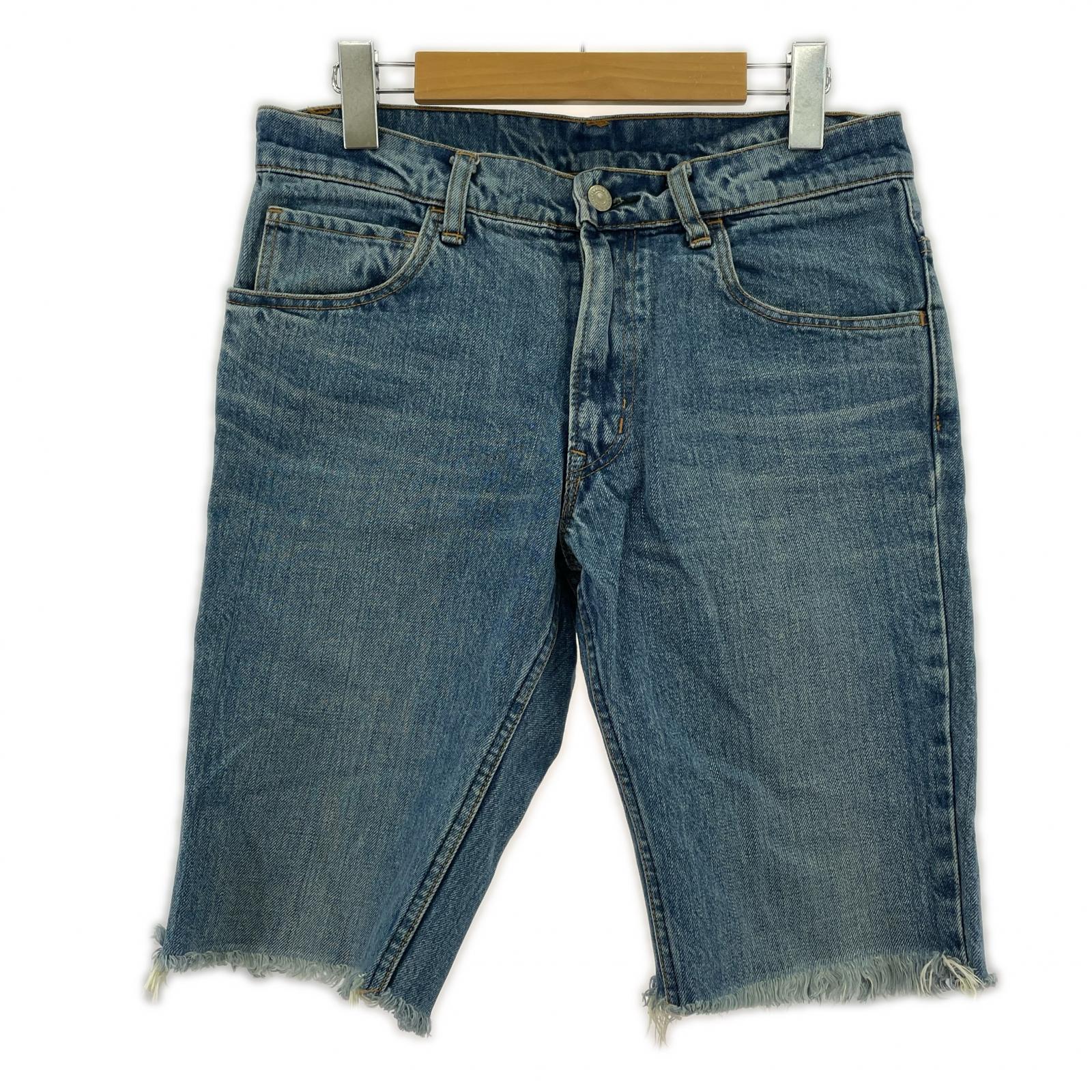 ショートパンツ HRM デニムショーツ リメイク(30) 30 ブルー
