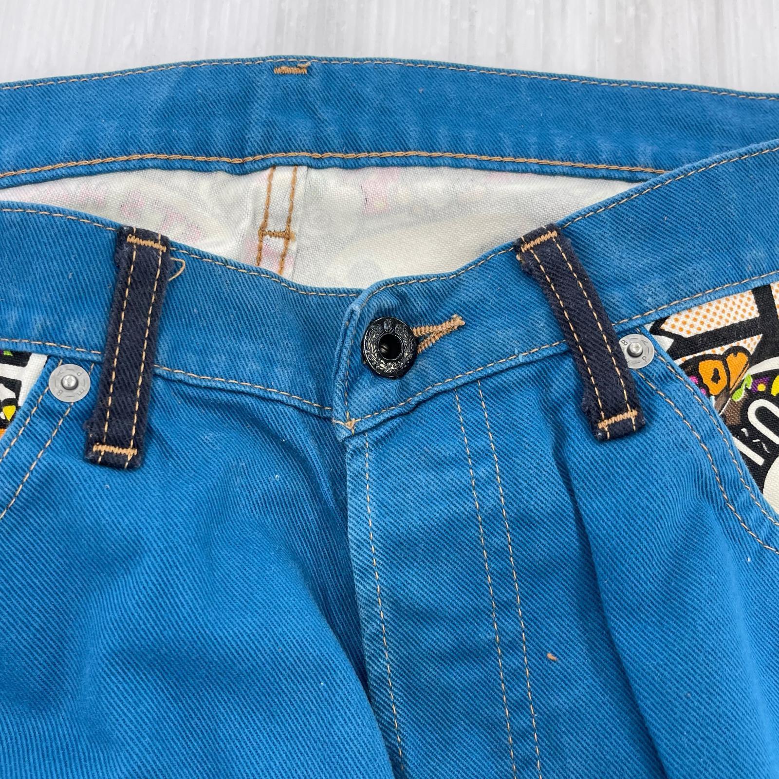 ショートパンツ A BATHING APE MILO ショーツ 青系(M) M