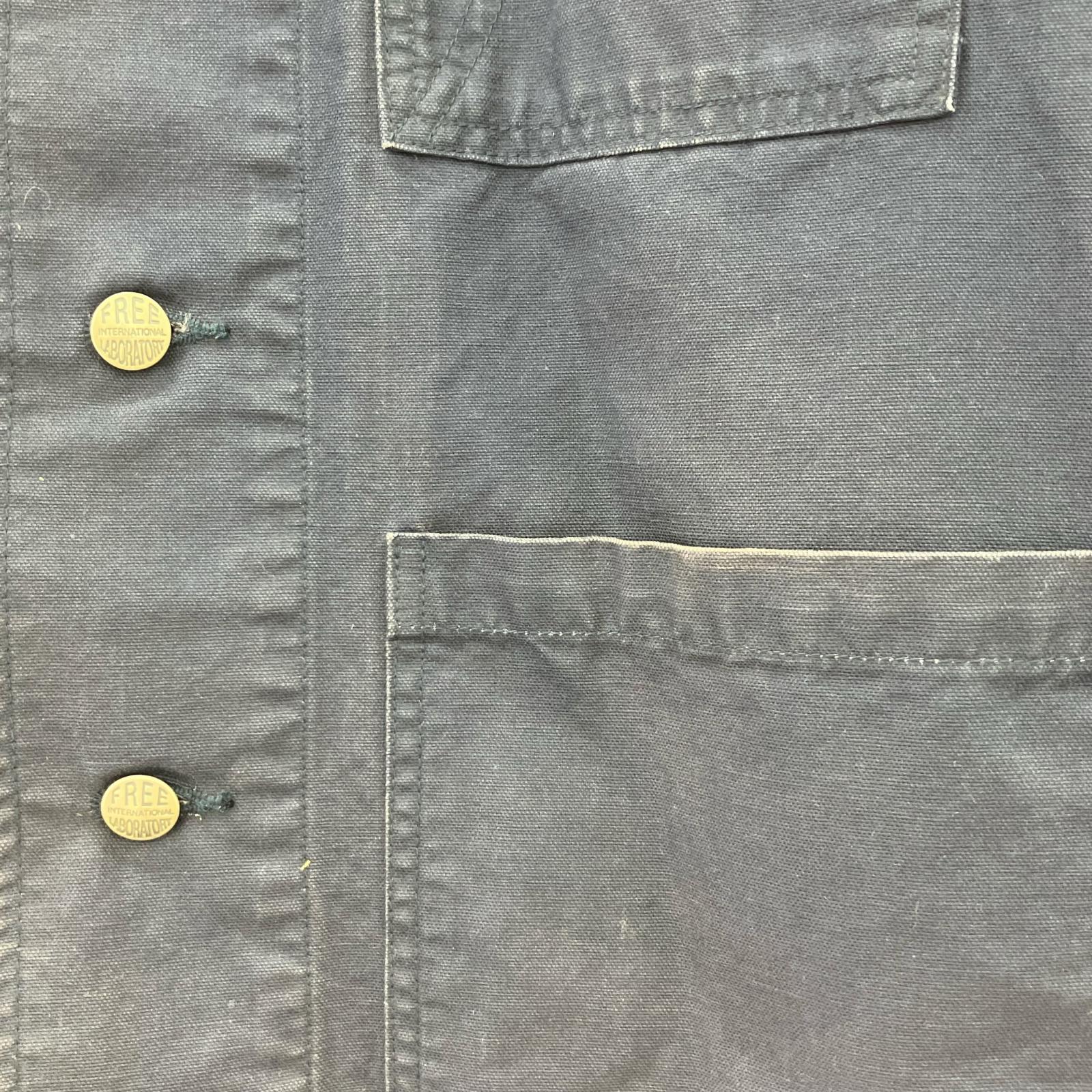 ジャケット VISVIM TRAVAIL COVERALL 0116105013036 紺 (1) 1