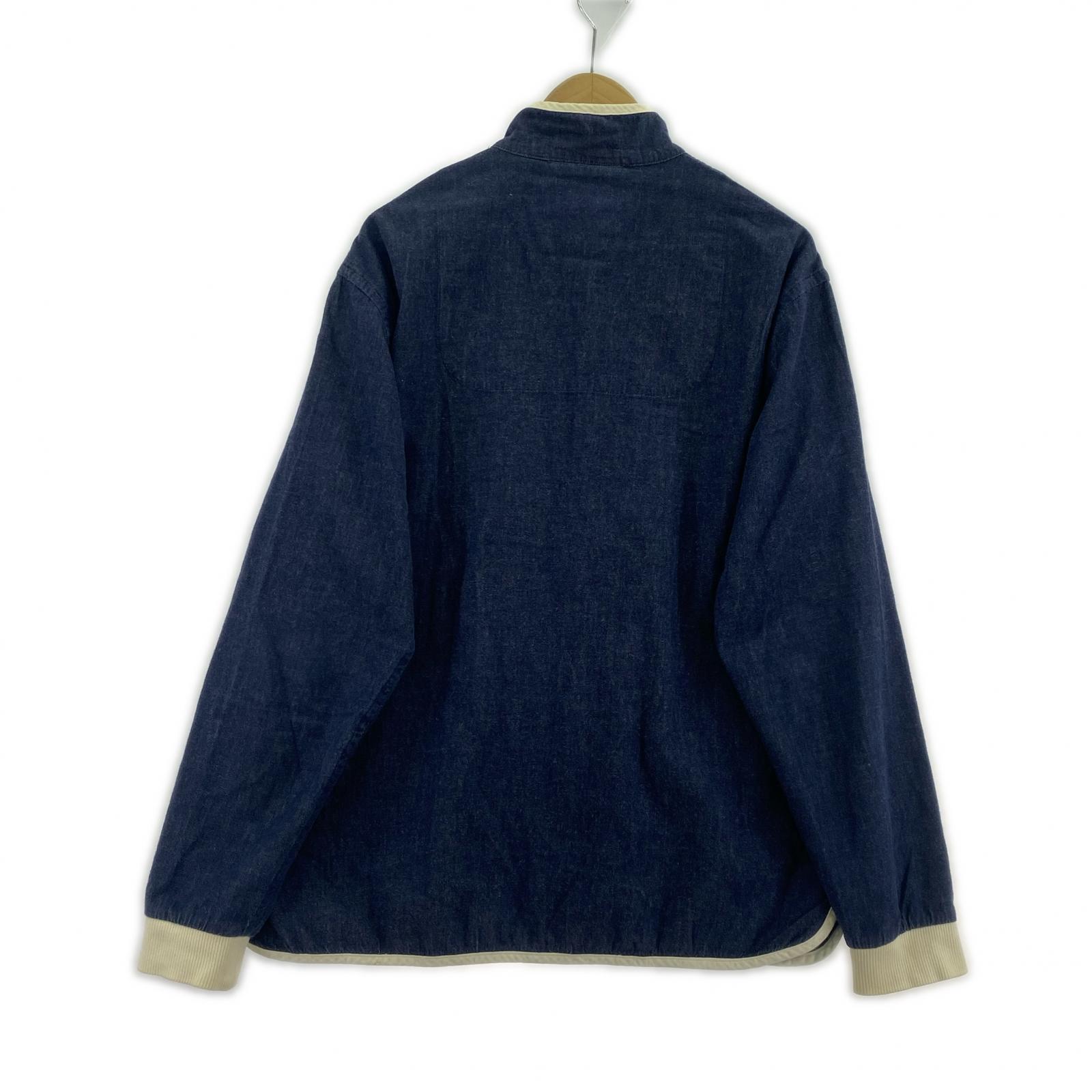 長袖シャツ NOWHAW kung fu pajama shirt (2) 2 ネイビー