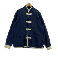 長袖シャツ NOWHAW kung fu pajama shirt (2) 2 ネイビー