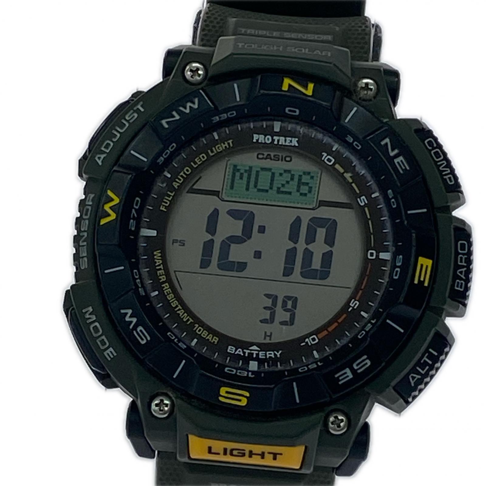 腕時計 CASIO PRG-340 PROTREK カーキ