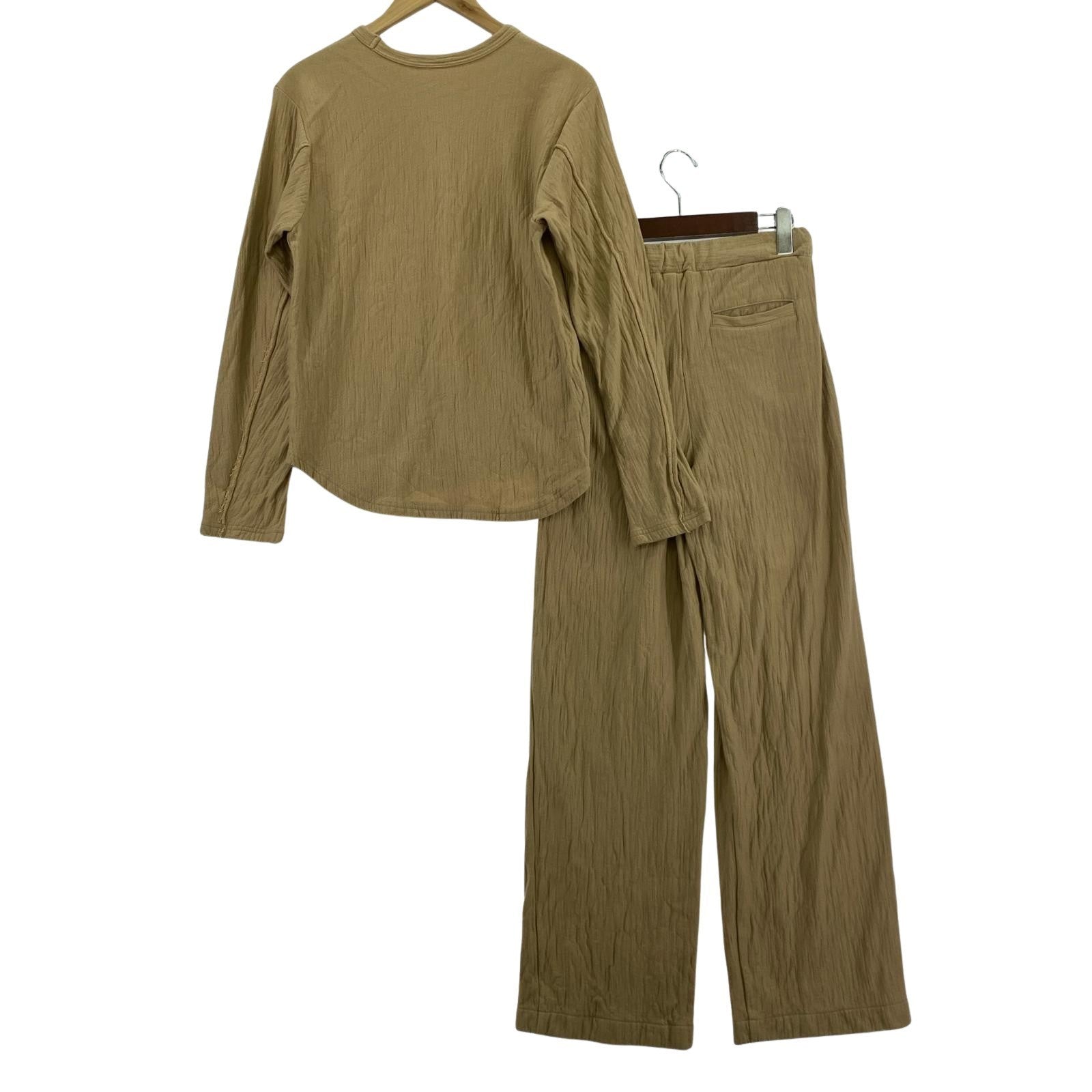 セットアップ Wool Yoryu Pullover & Pants/ベージュ ベージュ