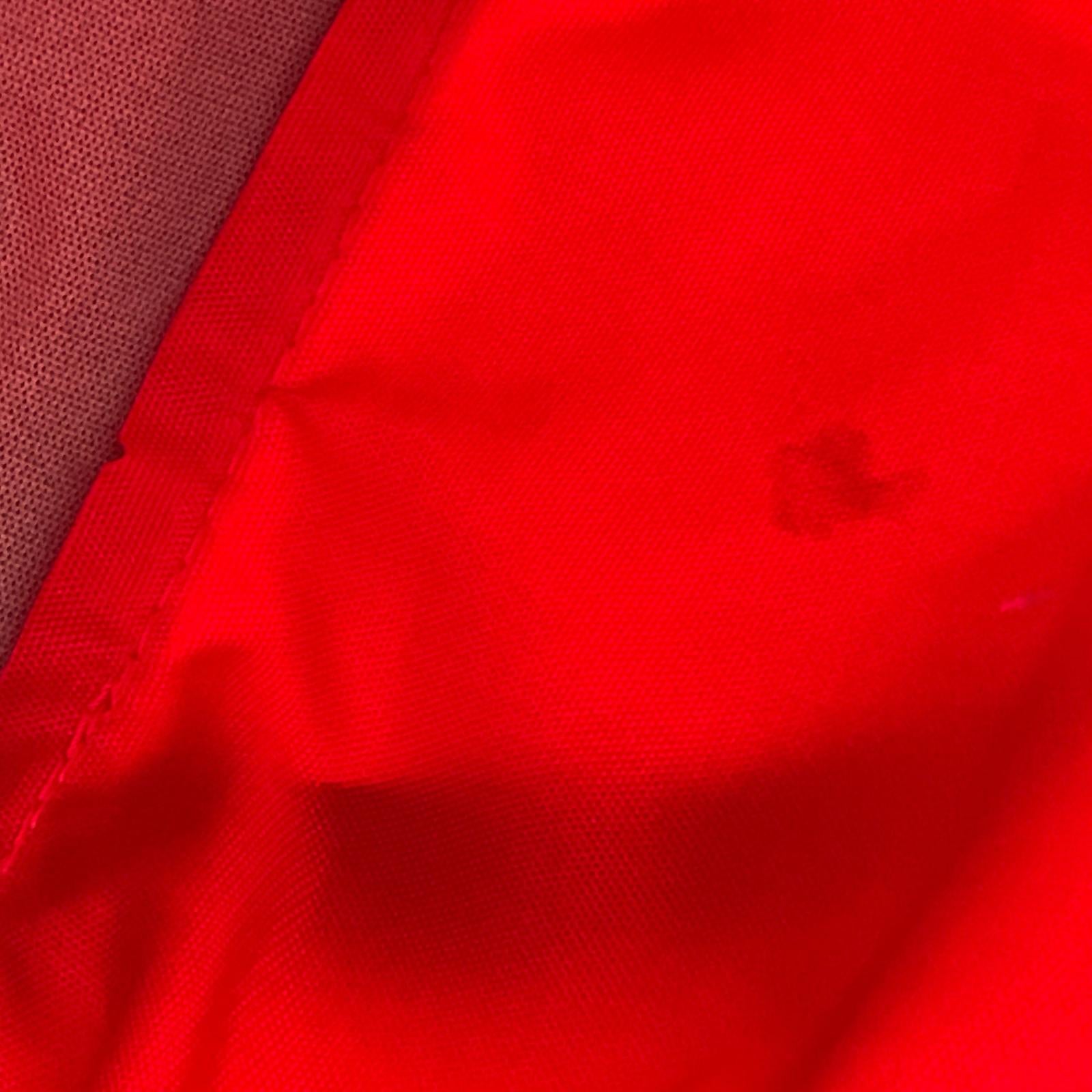 リュック・デイパック OLD ASICS 底スエード ナイロンリュック RED レッド